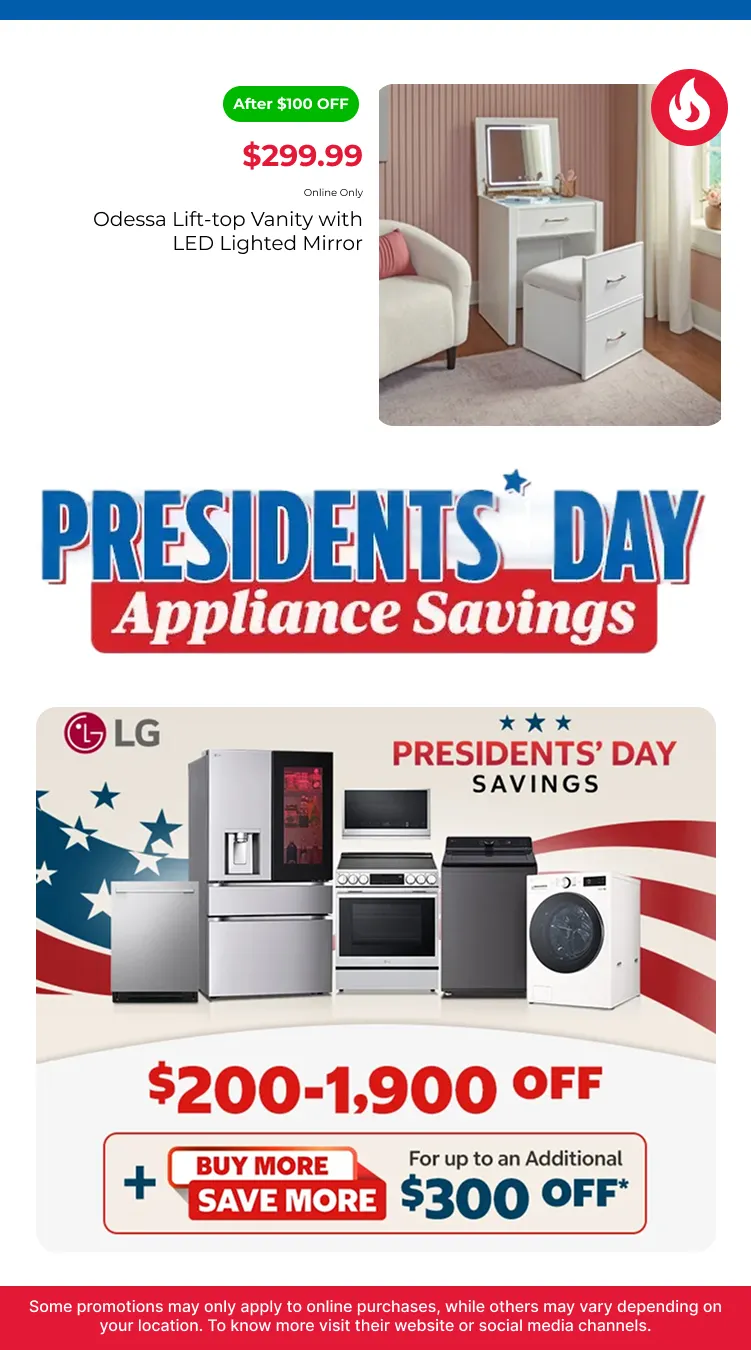 Weekly ad President day Deals! from February 12 to February 26 2026 - Page 12