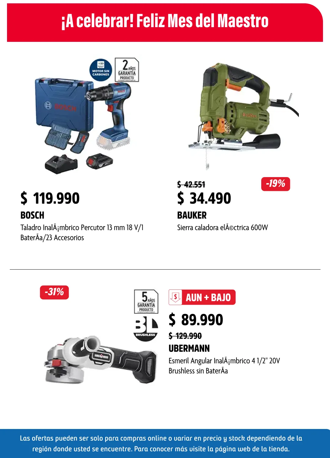 Catálogo de Ofertas Mes del Maestro 13 de marzo al 27 de marzo 2026 - Página 10