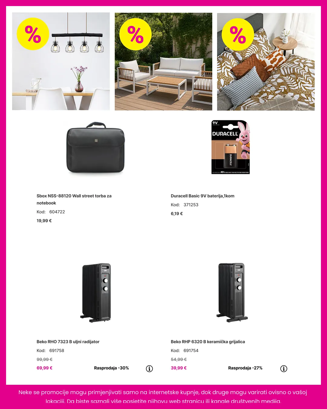 Katalog Najnovije ponude trgovine Emmezeta od 27. listopada do 11. studenoga 2025. - Pregled Stranica 6