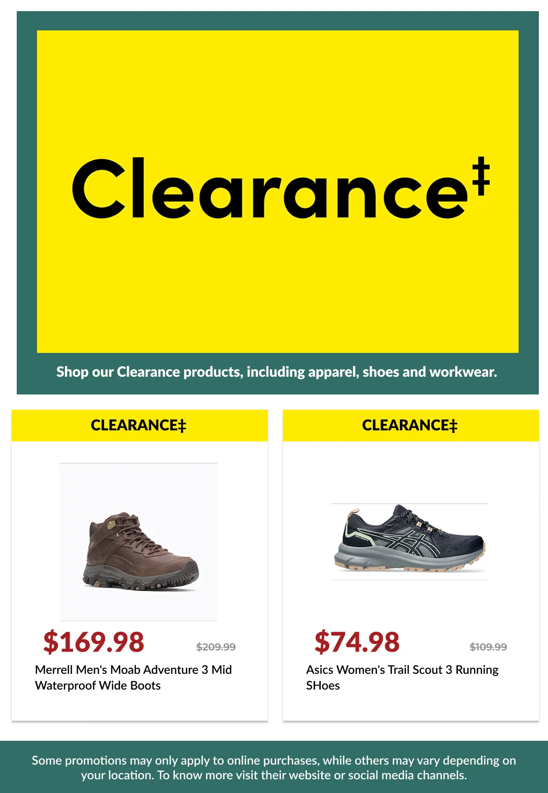 Sale & clearance from June 18 to July 2 2026 - flyer page 25