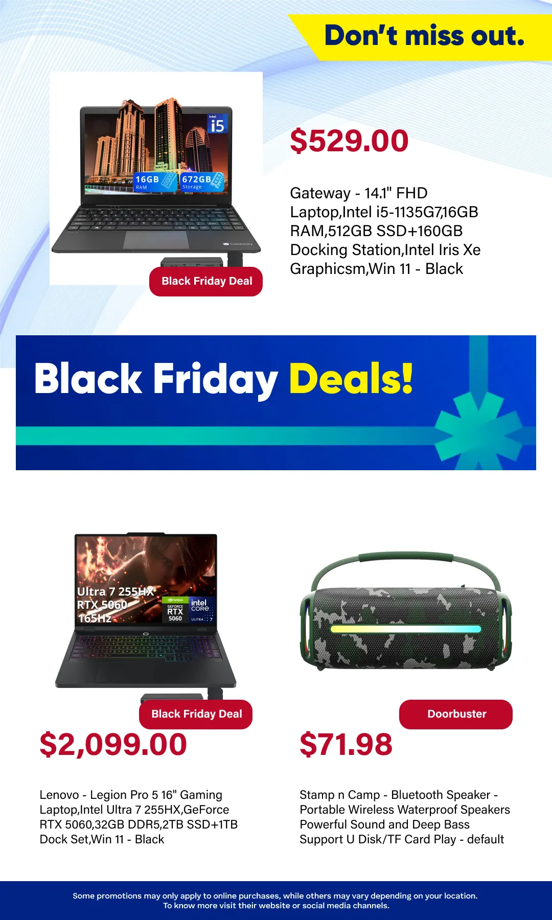 Weekly ad black friday deals from November 26 to December 8 2025 - Page 2
