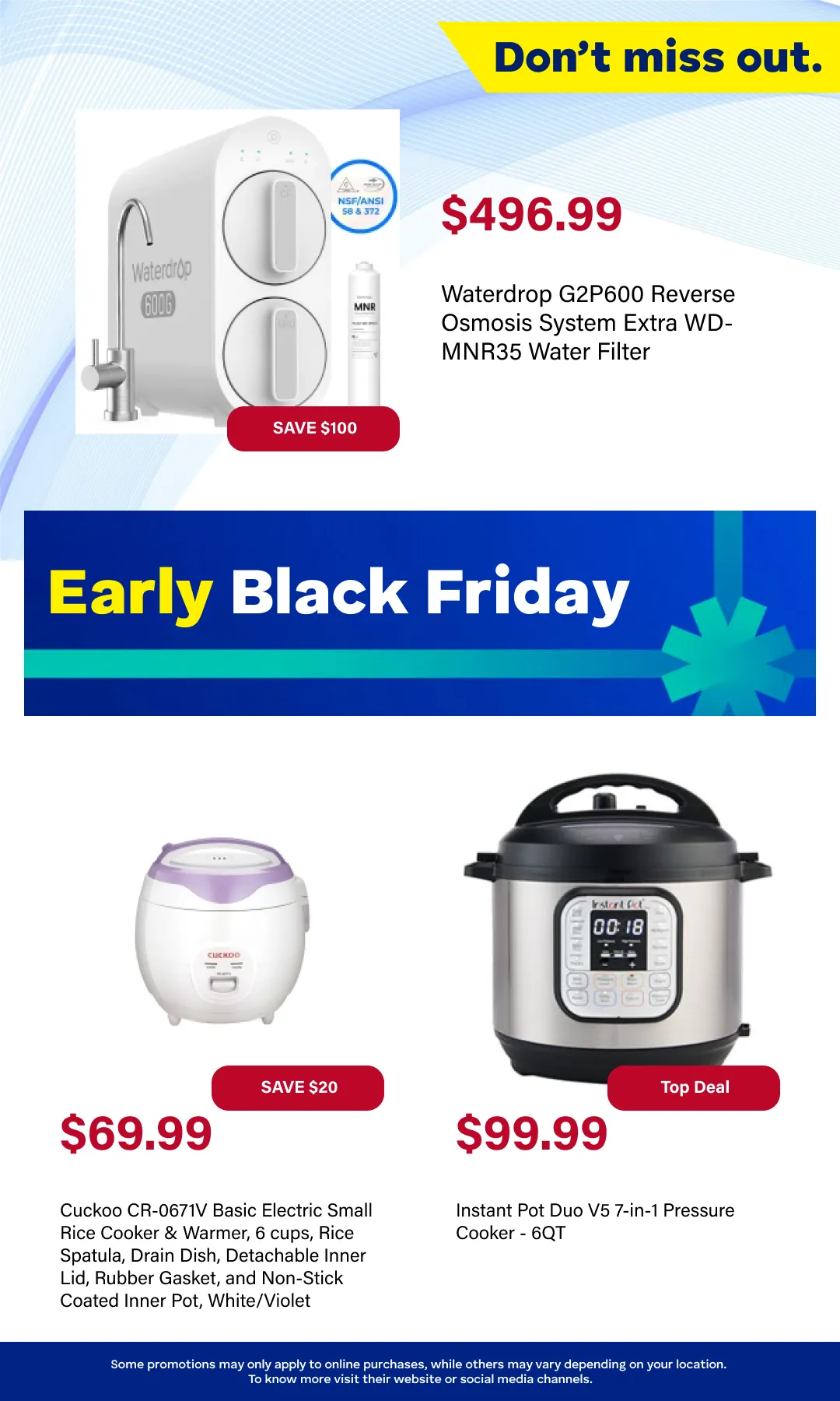 Black friday deals from November 18 to November 30 2025 - flyer page 2