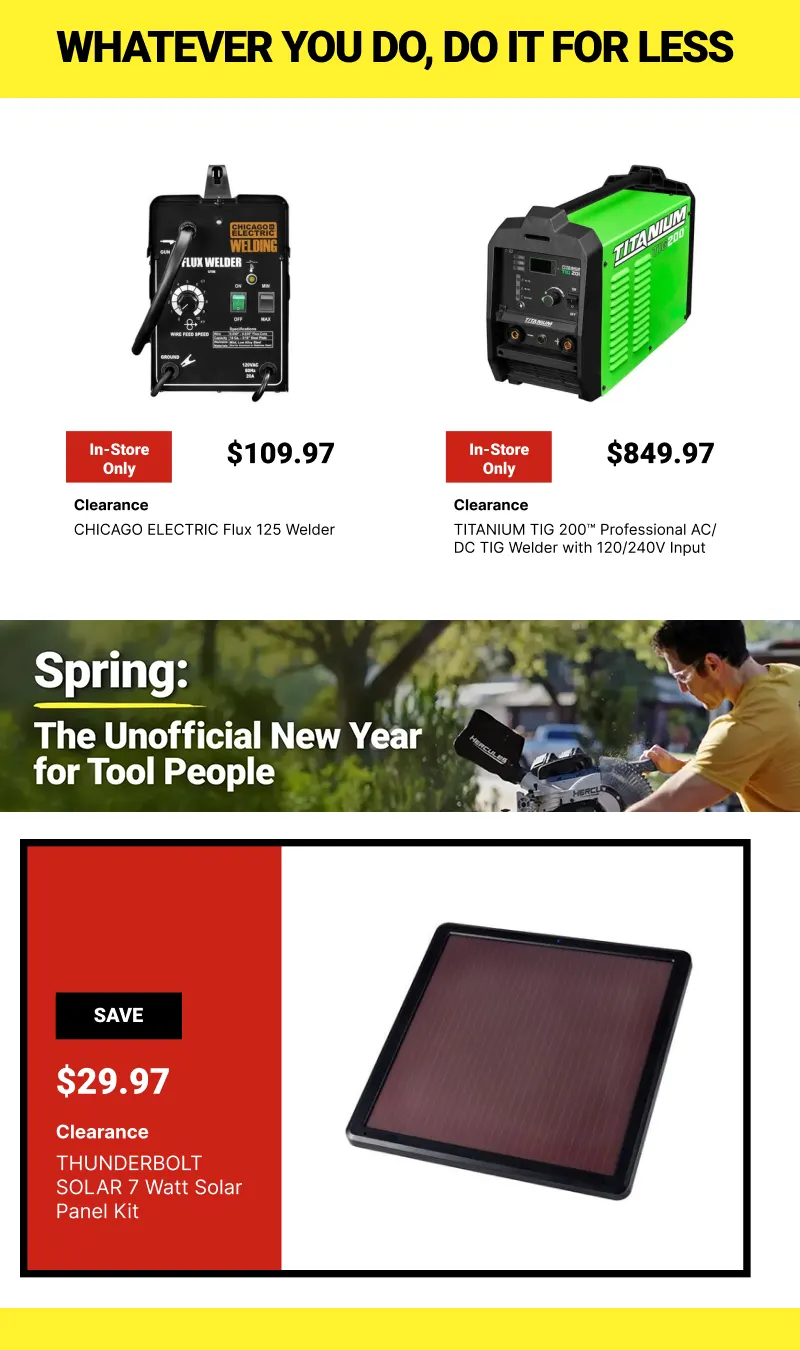 Weekly ad Clearance Tools from April 20 to May 4 2026 - Page 2