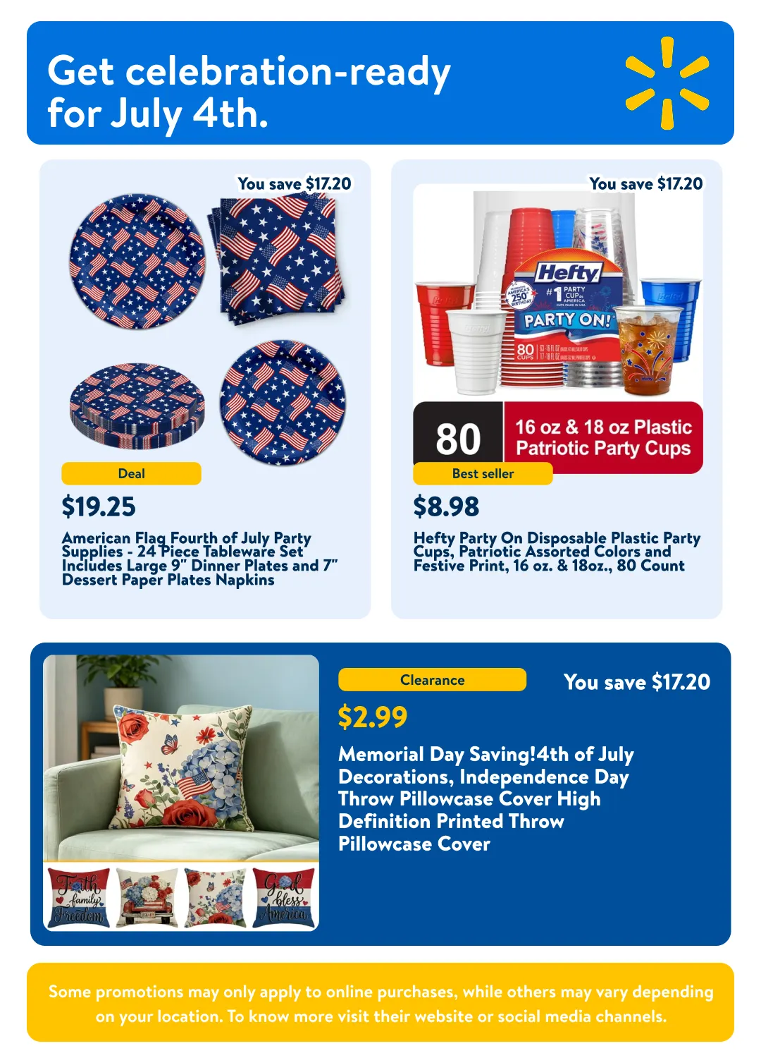 Weekly ad Patriotic decor and party supplies from June 25 to July 9 2026 - Page 2