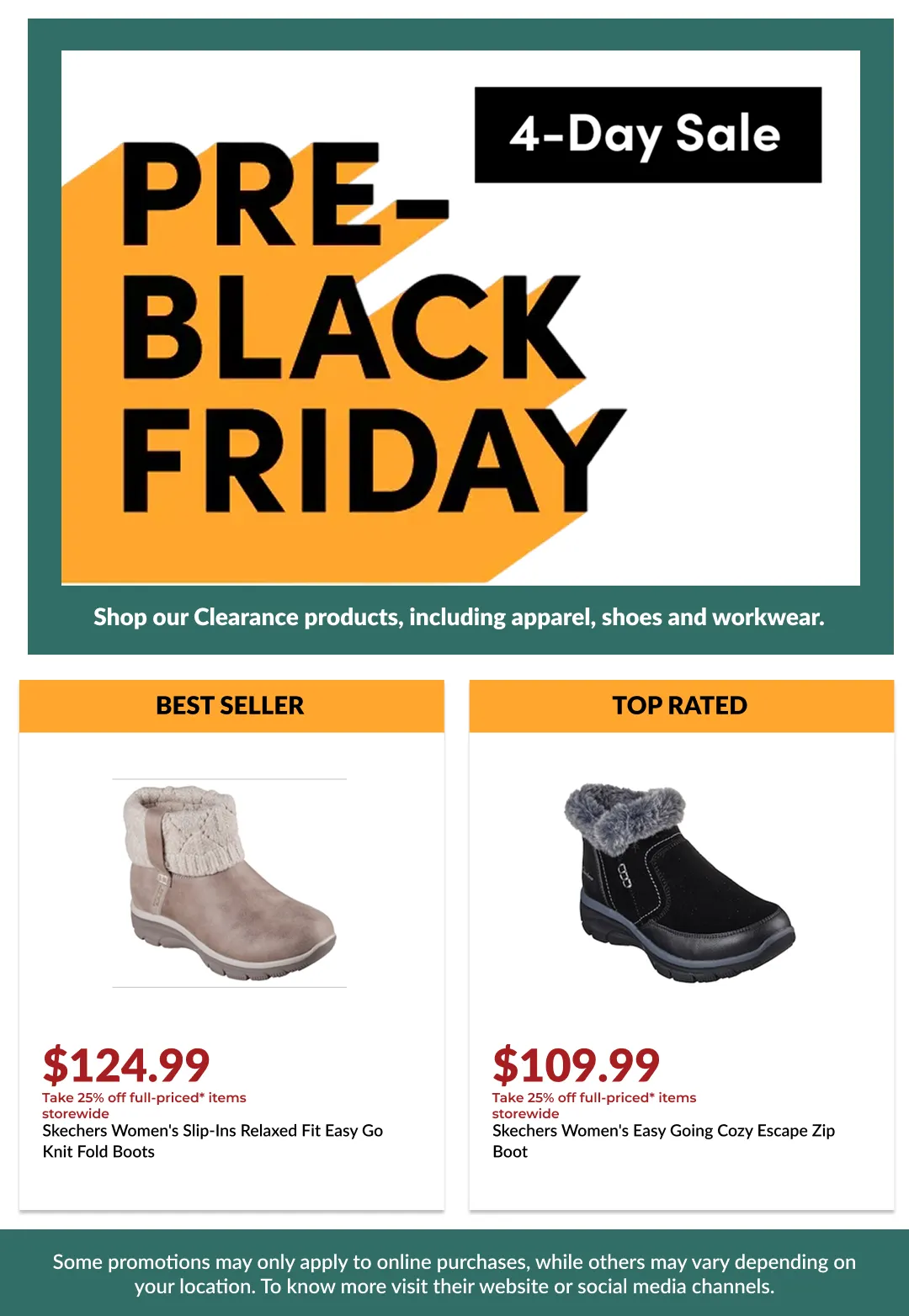 Black friday sale from November 14 to November 28 2025 - flyer page 2