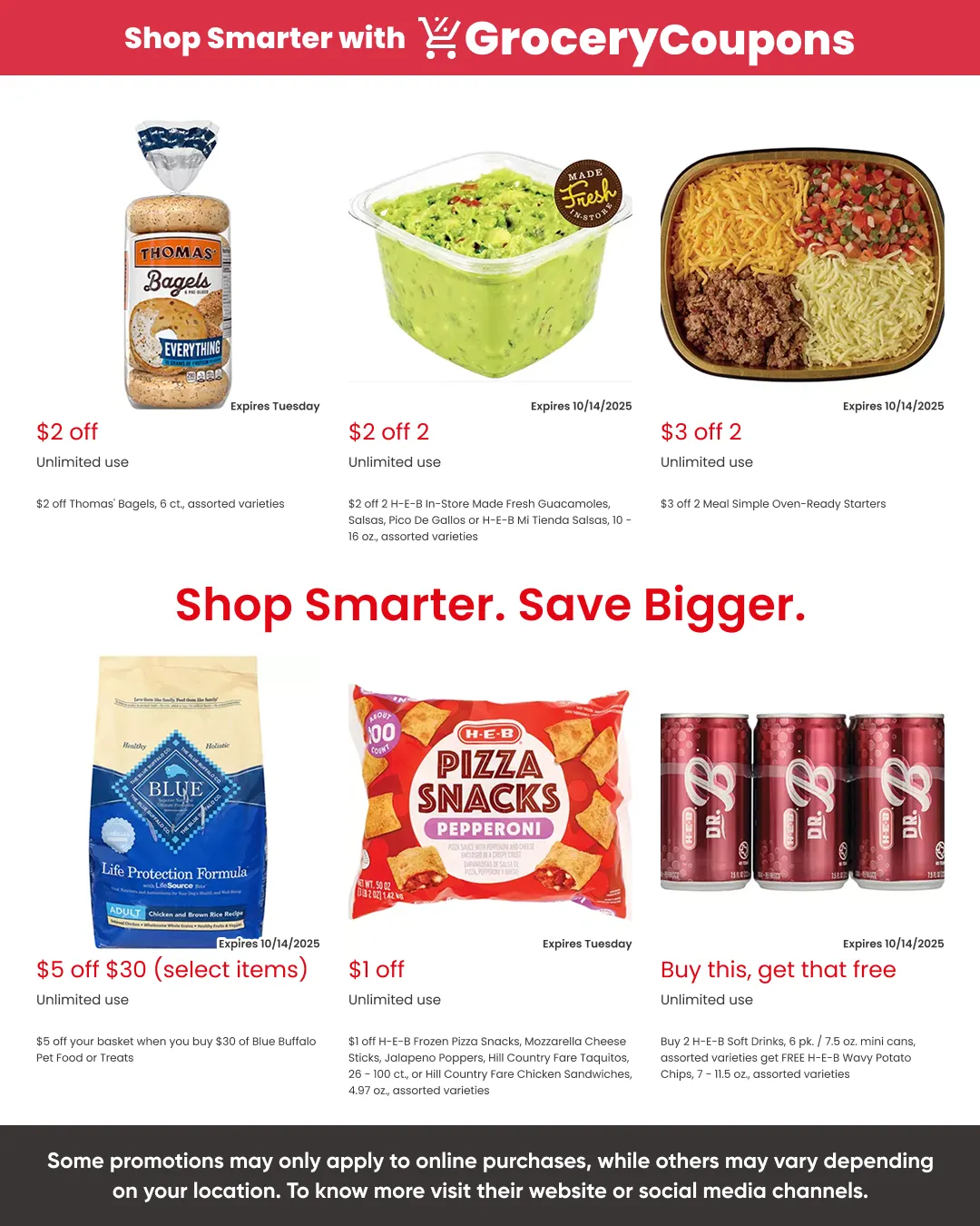Weekly ad H-E-B coupons from October 3 to November 4 2025 - Page 2
