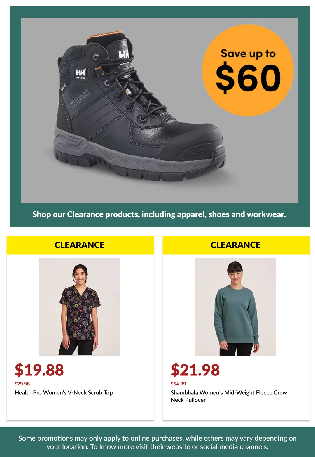 Clearance from February 12 to February 26 2026 - flyer page 2