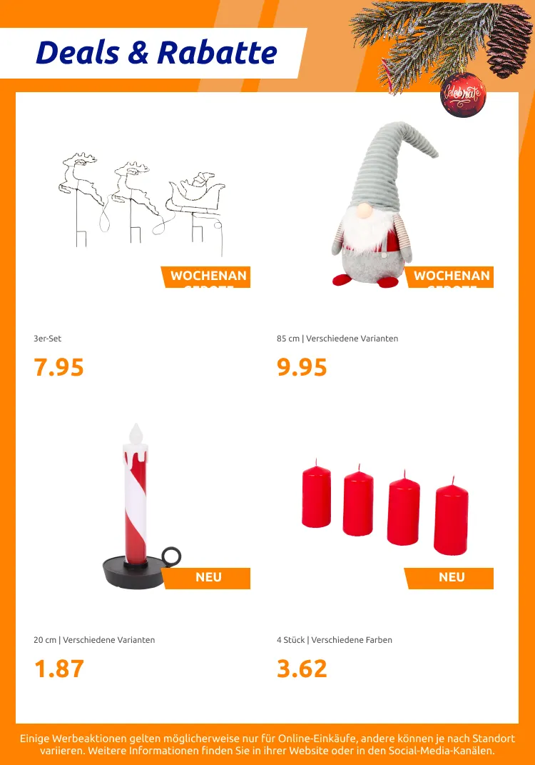 Weihnachtsdekoration von 4. November bis 18. November 2025 - Prospekt seite 2