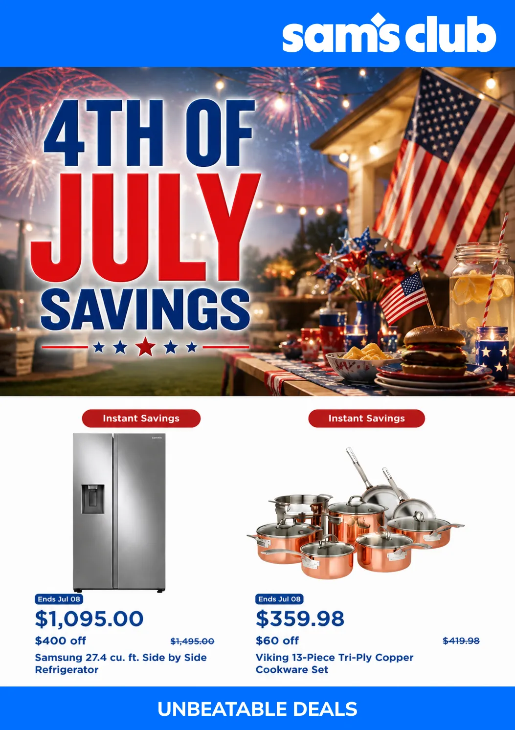 Weekly ad 4th of july Savings from June 23 to July 4 2026 - Page 