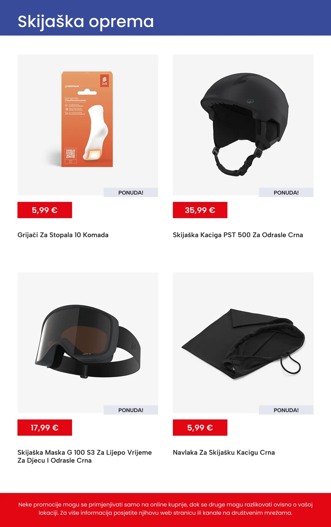 Katalog Skijaška oprema od 11. veljače do 25. veljače 2026. - Pregled Stranica 2