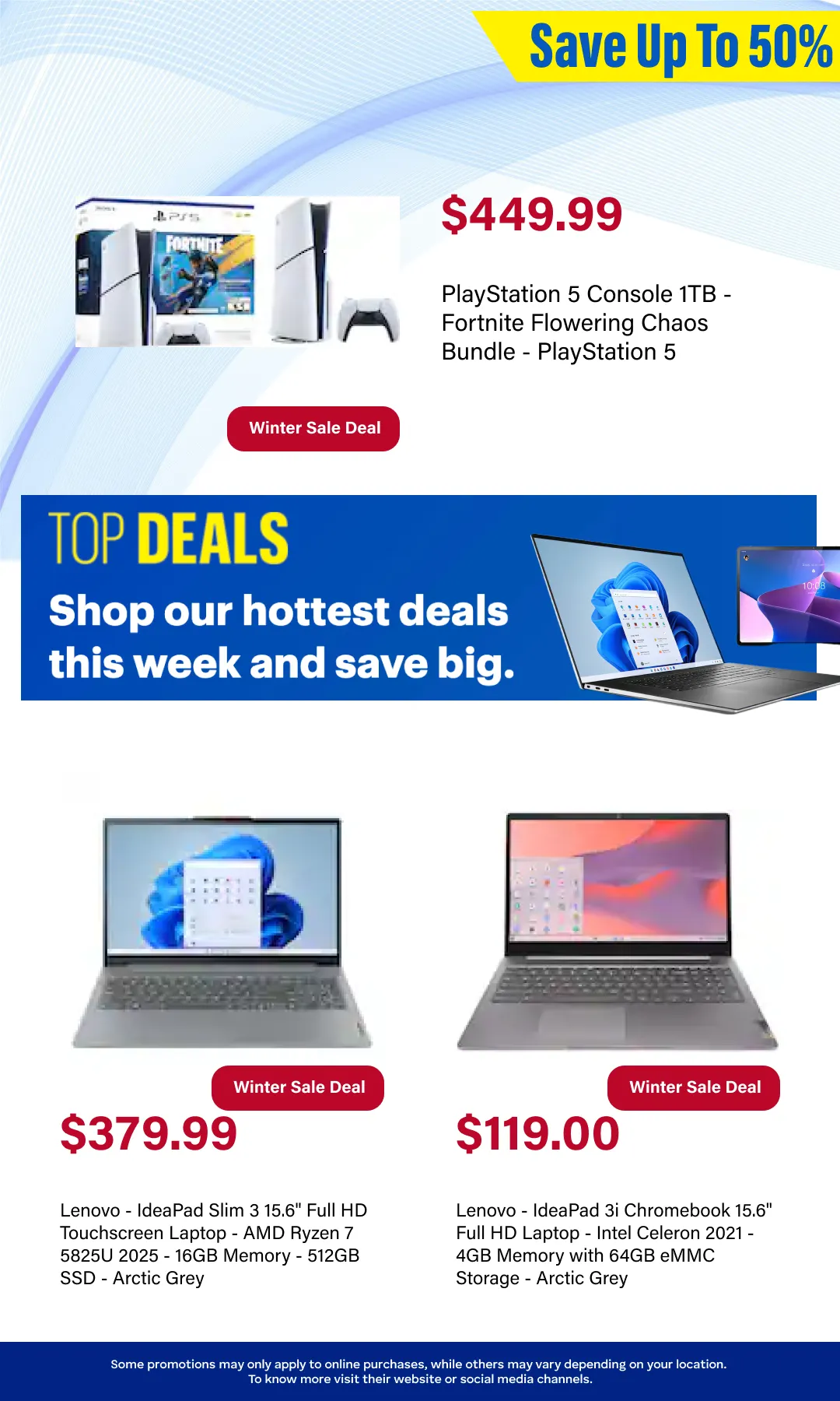 Flyer from January 16 to January 31 2026 - flyer page 2