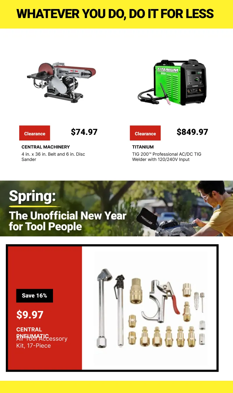 Weekly ad Clearance Tools from March 19 to April 2 2026 - Page 2