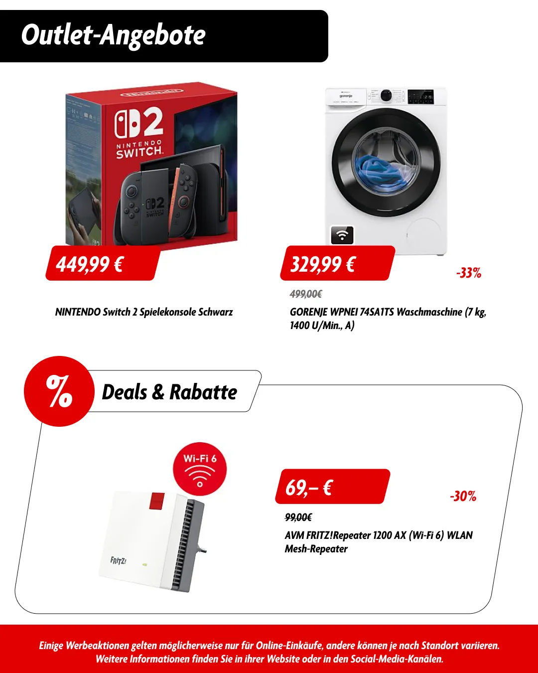 Outlet-Angebote von 9. März bis 23. März 2026 - Prospekt seite 2