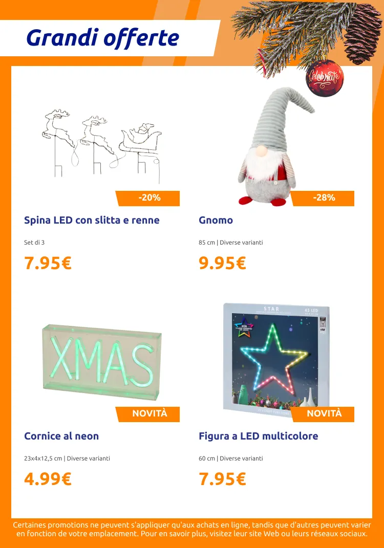Acquistare decorazioni natalizie da 4 novembre a 18 novembre di 2025 - Pagina del volantino 2