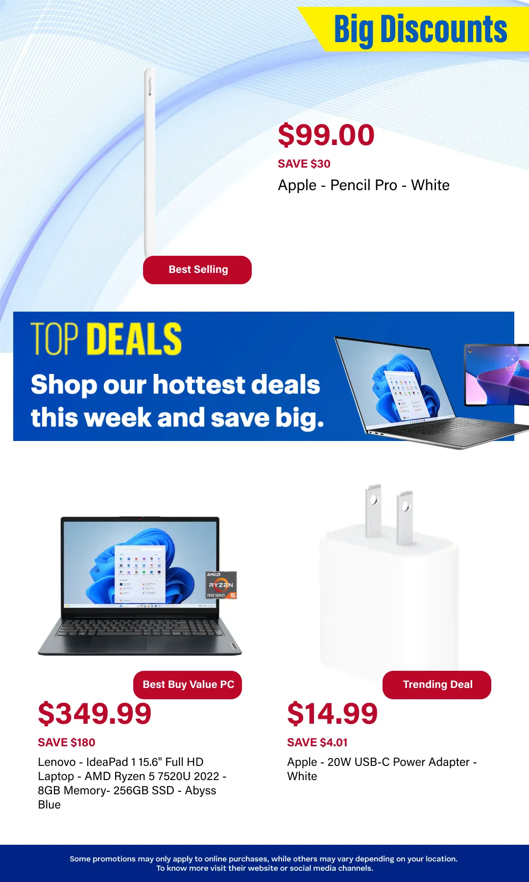 Flyer from January 5 to January 19 2026 - flyer page 2