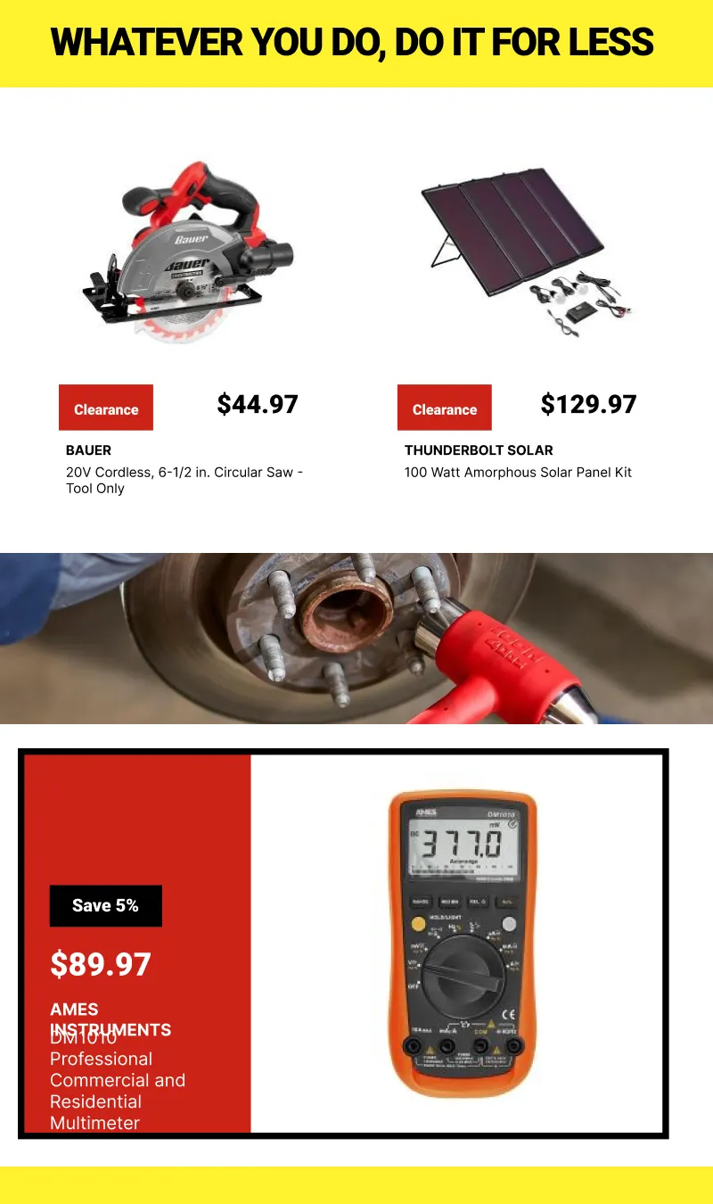 Weekly ad Clearance Tools from March 9 to March 23 2026 - Page 2
