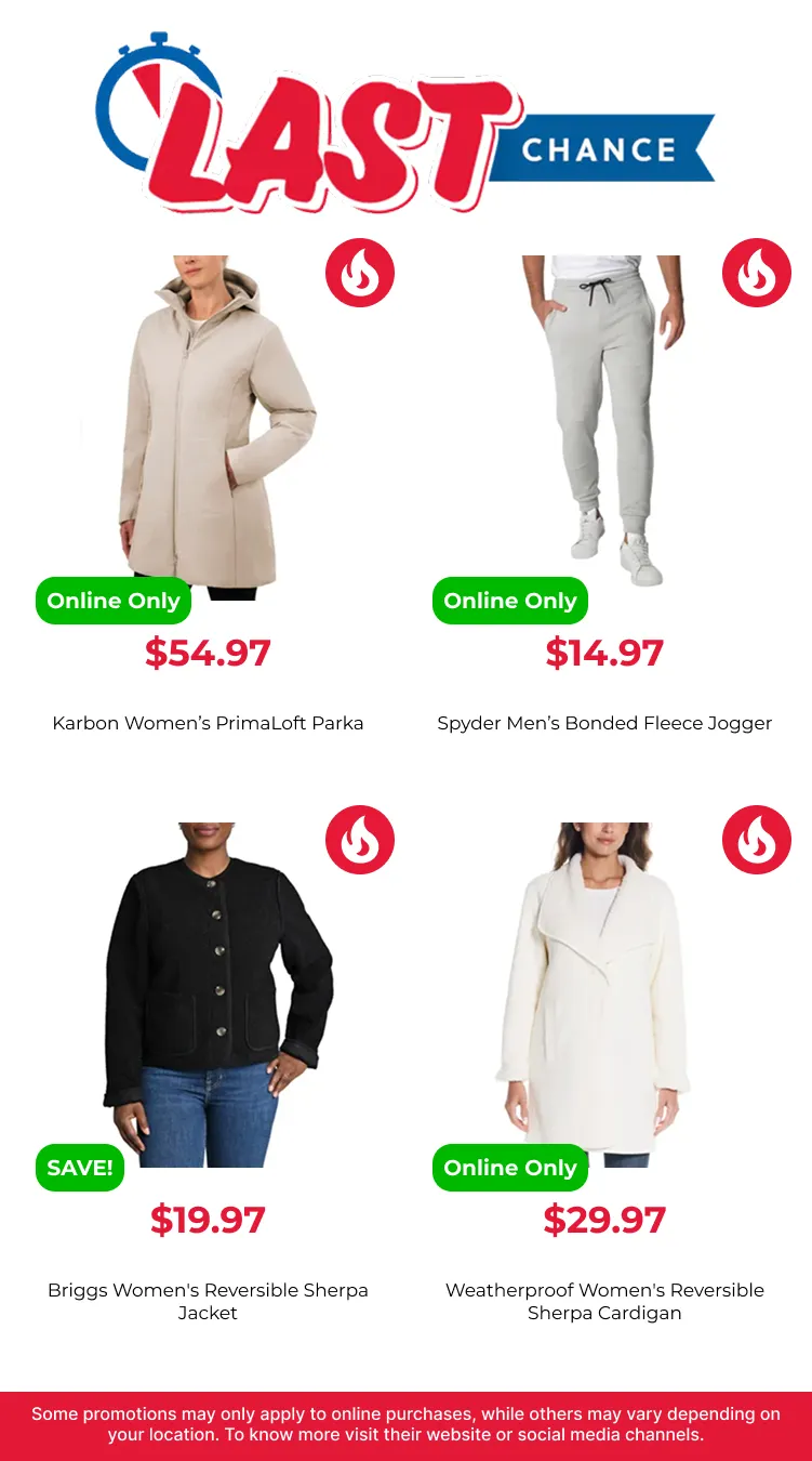 Last Chance from March 31 to April 14 2026 - flyer page 2