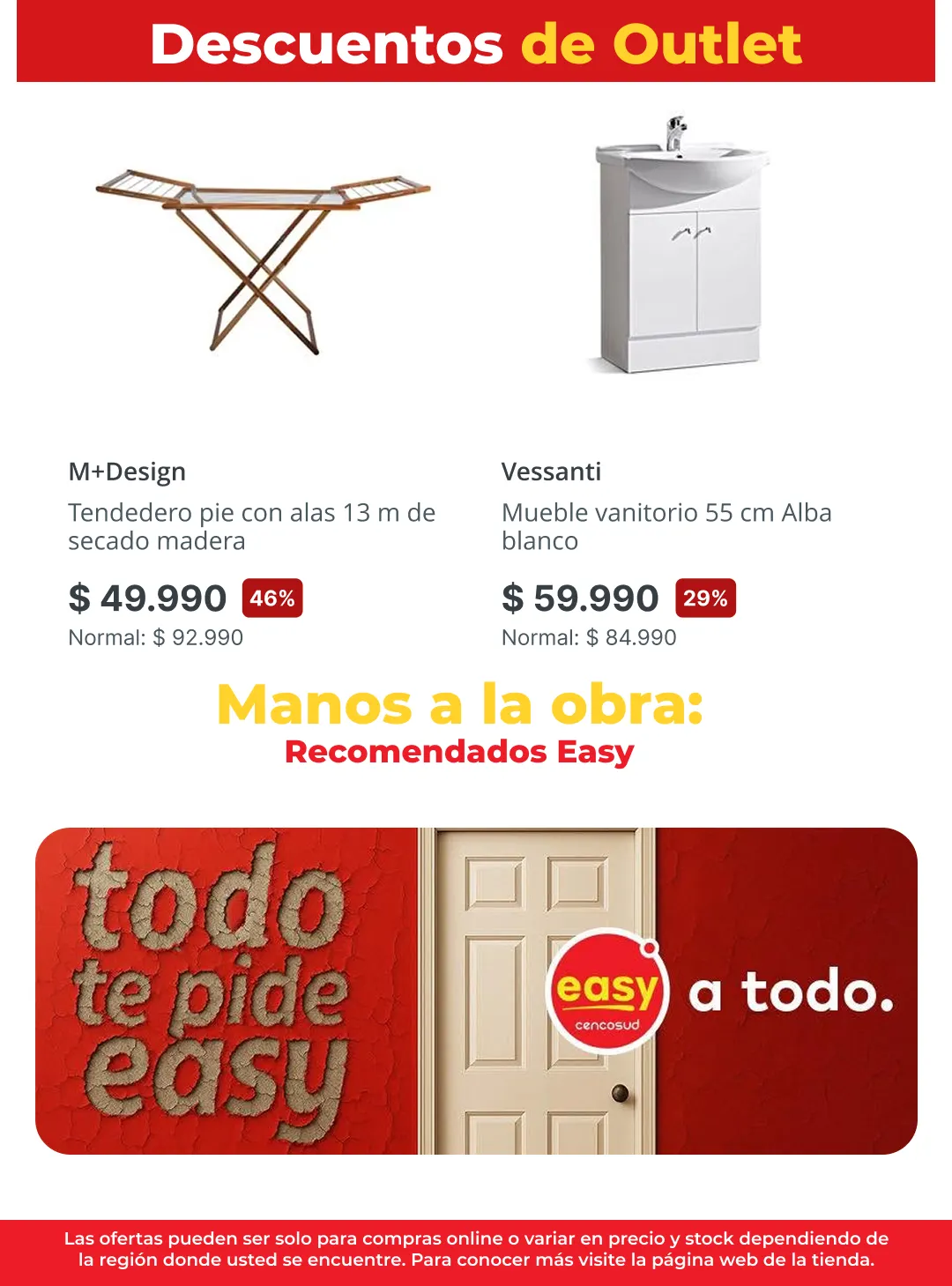 Catálogo de Outlet Easy 17 de julio al 31 de julio 2026 - Página 2