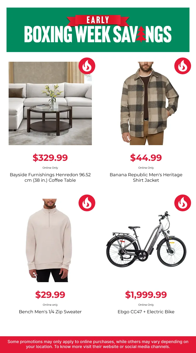 Boxing day from December 23 to January 8 2026 - flyer page 2