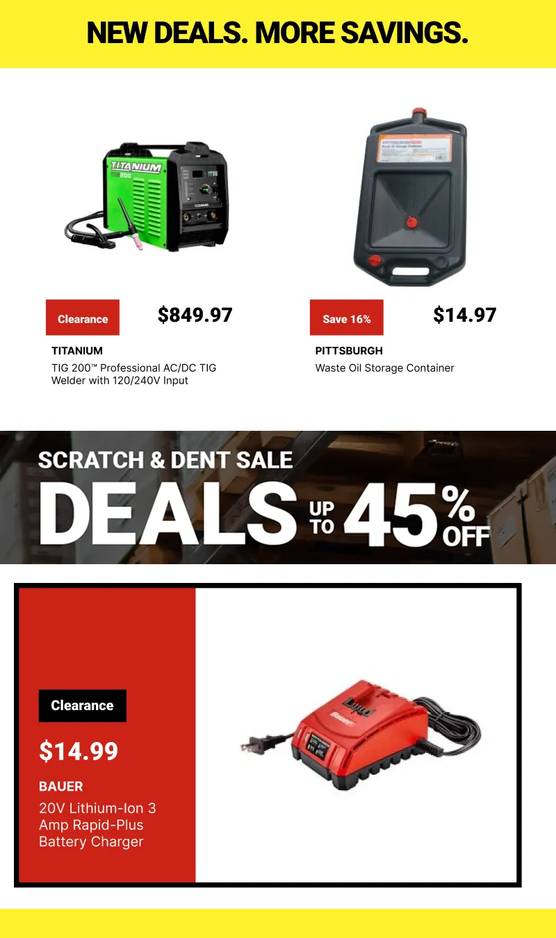 Weekly promotion New Deals. More Savings. spanning from April 6 to April 20 2026 - Page 2 for Catalogue 365