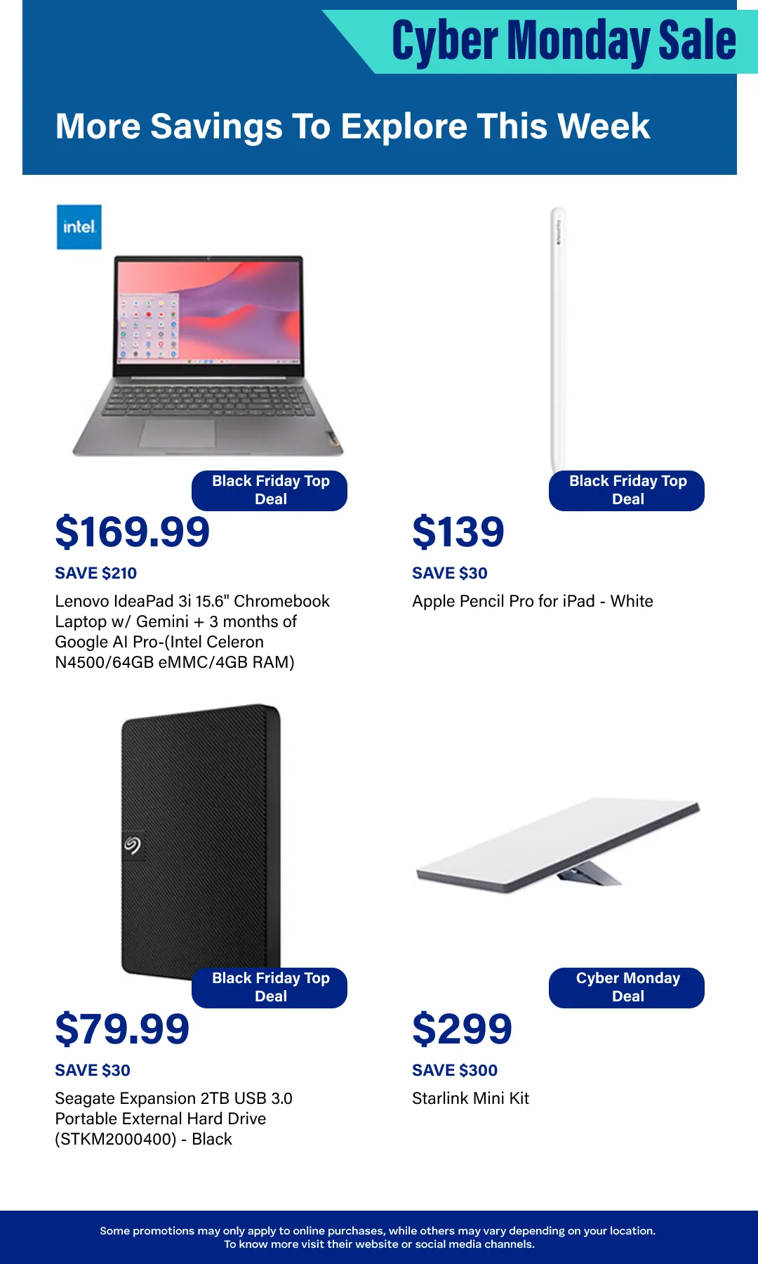 Cyber deals from December 1 to December 15 2025 - flyer page 3