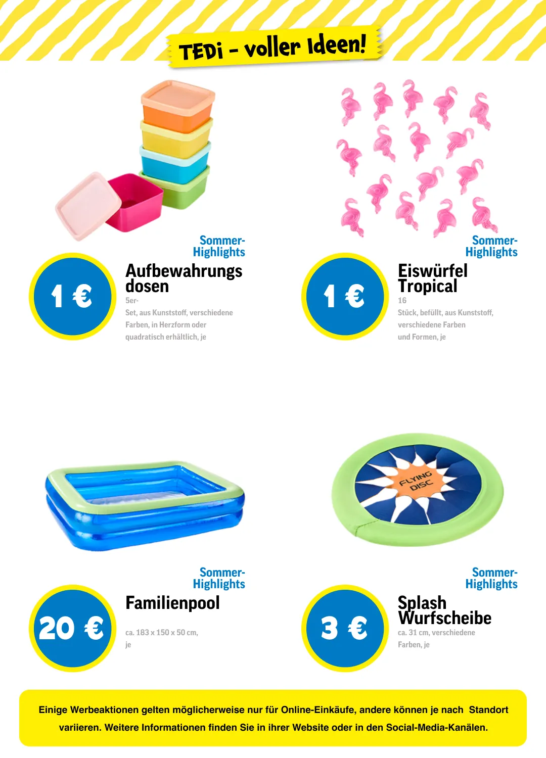 Tedi rabatte von 26. Mai bis 9. Juni 2026 - Prospekt seite 6
