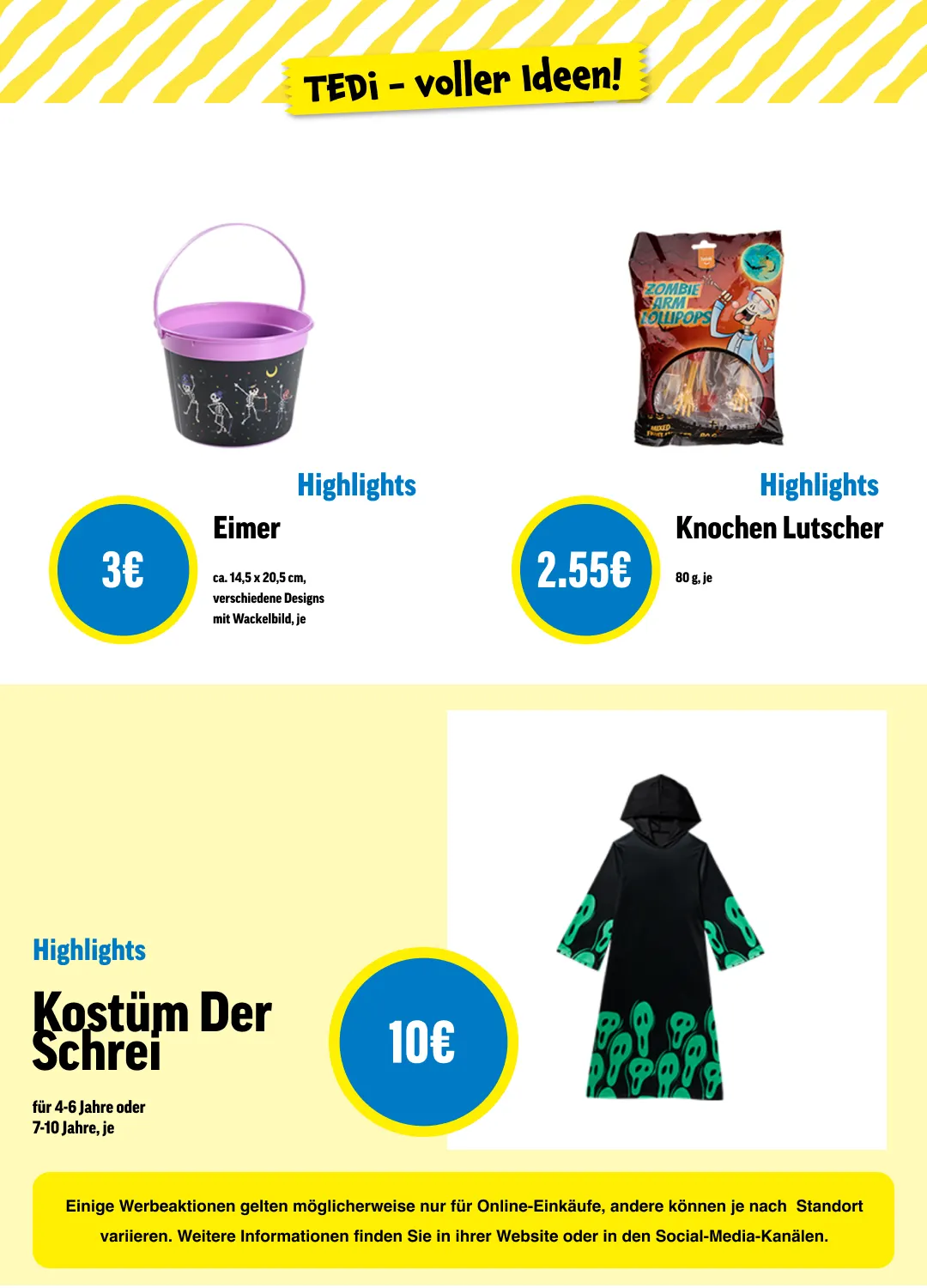 Halloween & Highlights von 16. Oktober bis 31. Oktober 2025 - Prospekt seite 3