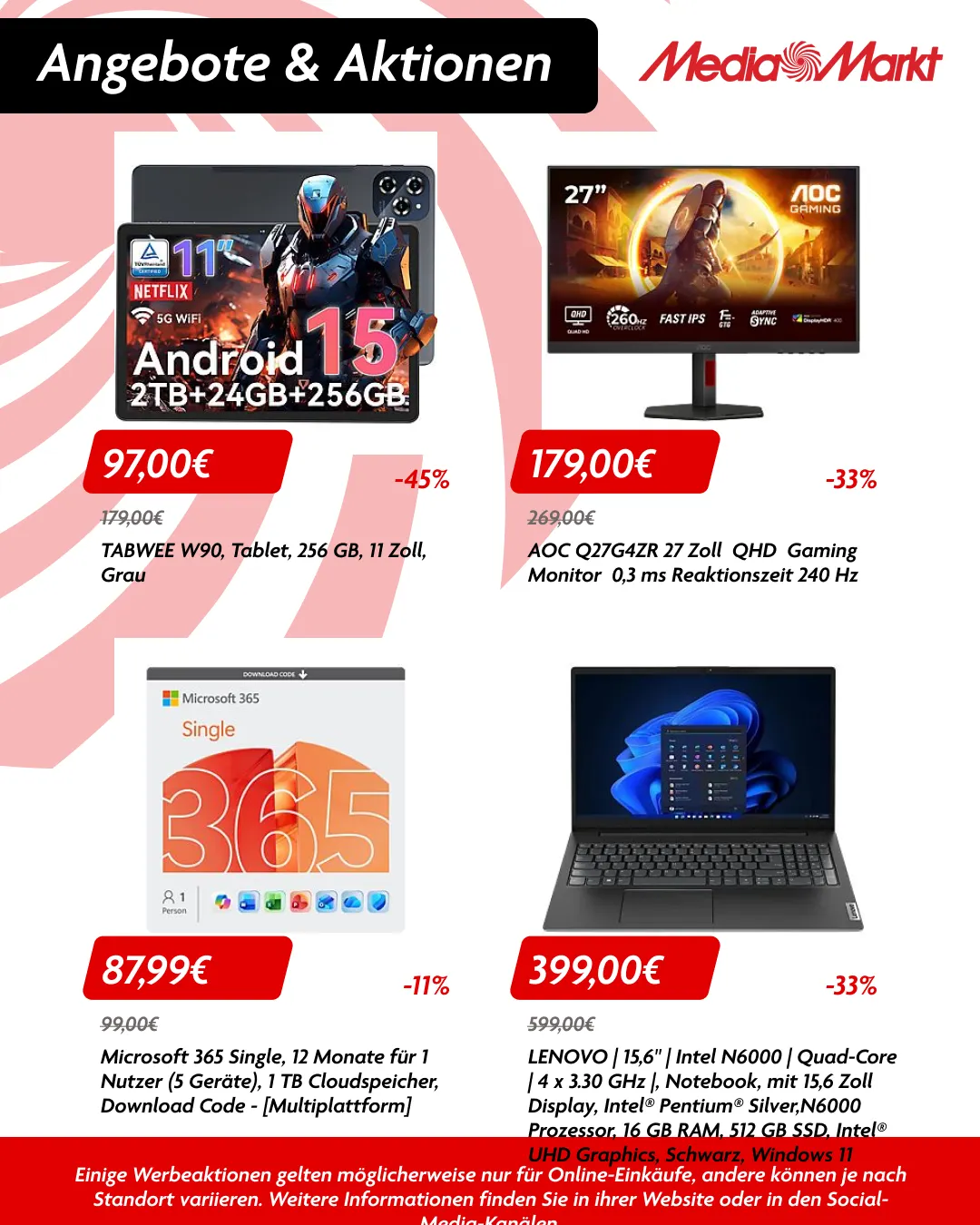 MediaMarkt Angebote von 24. April bis 14. Mai 2026 - Prospekt seite 3