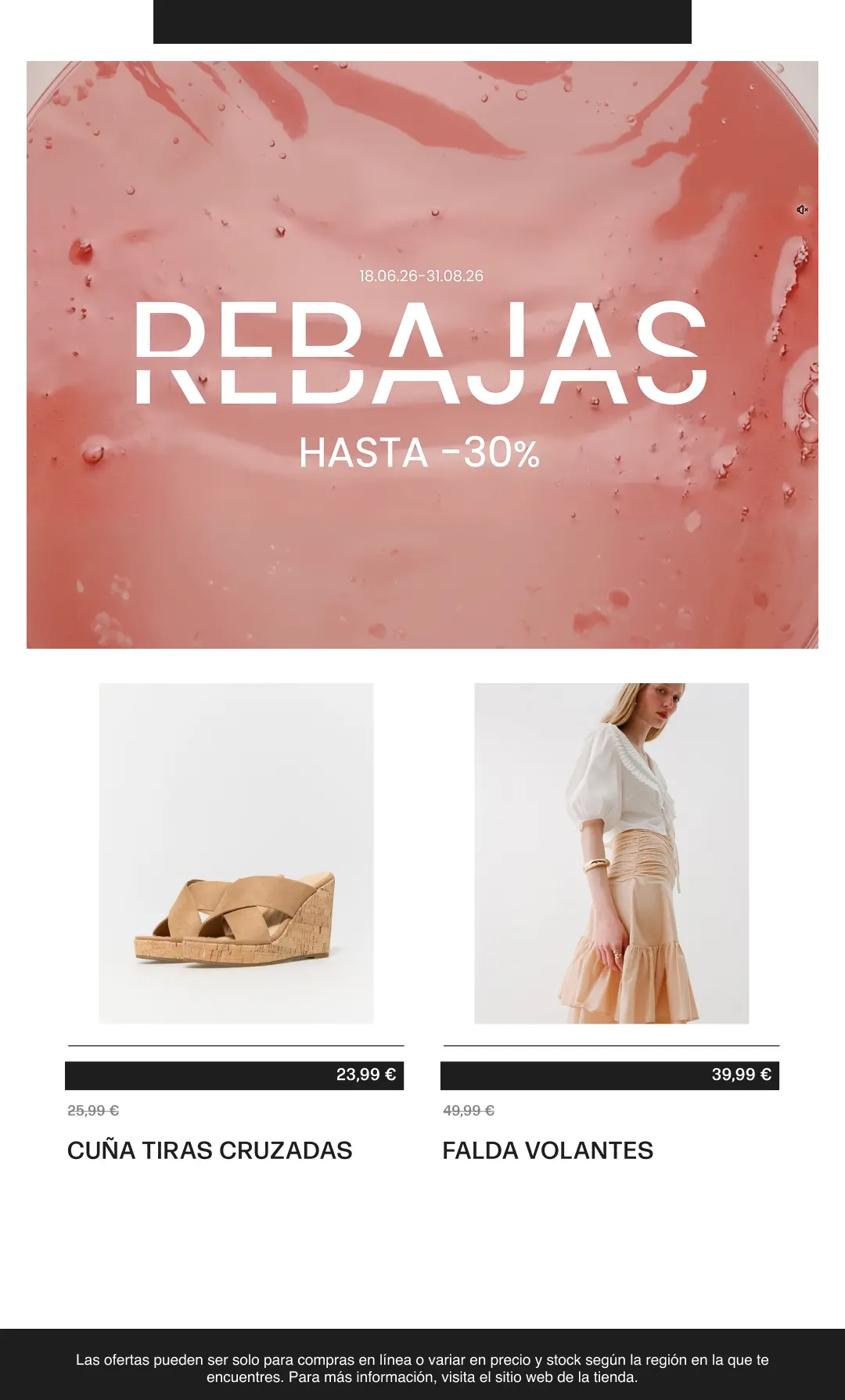 Catálogo de Rebajas Sfera 24 de junio al 31 de agosto 2026 - Página 3