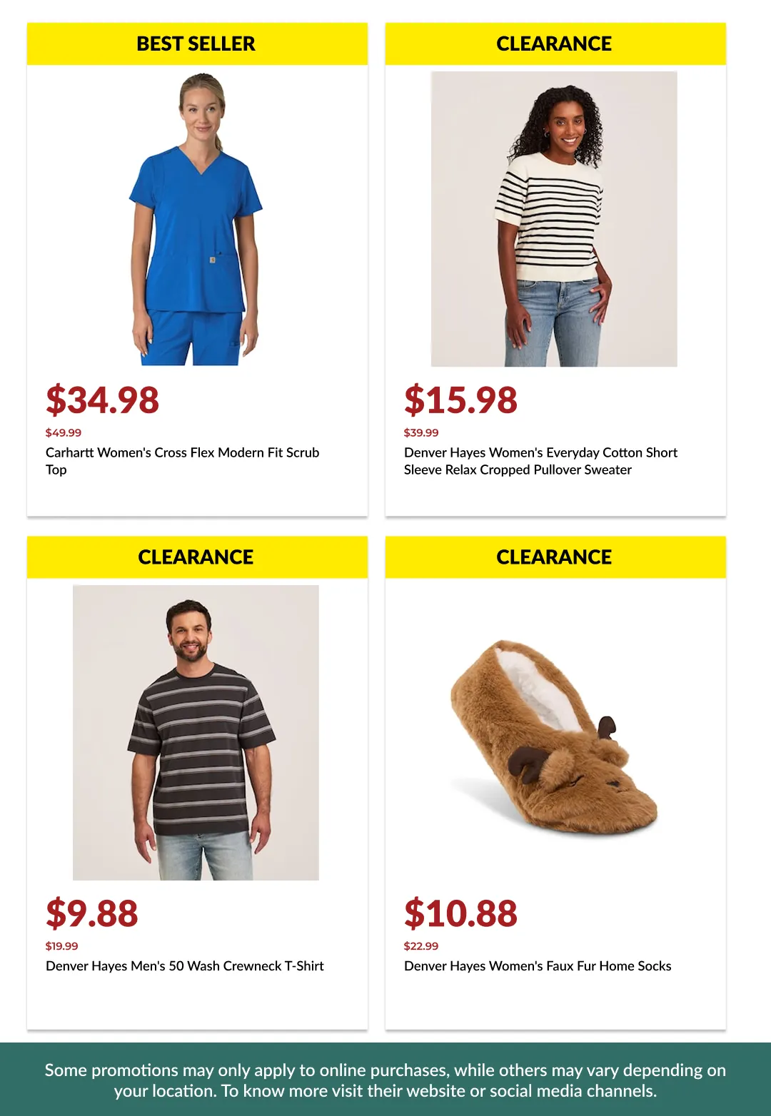 Clearance from January 22 to February 5 2026 - flyer page 3