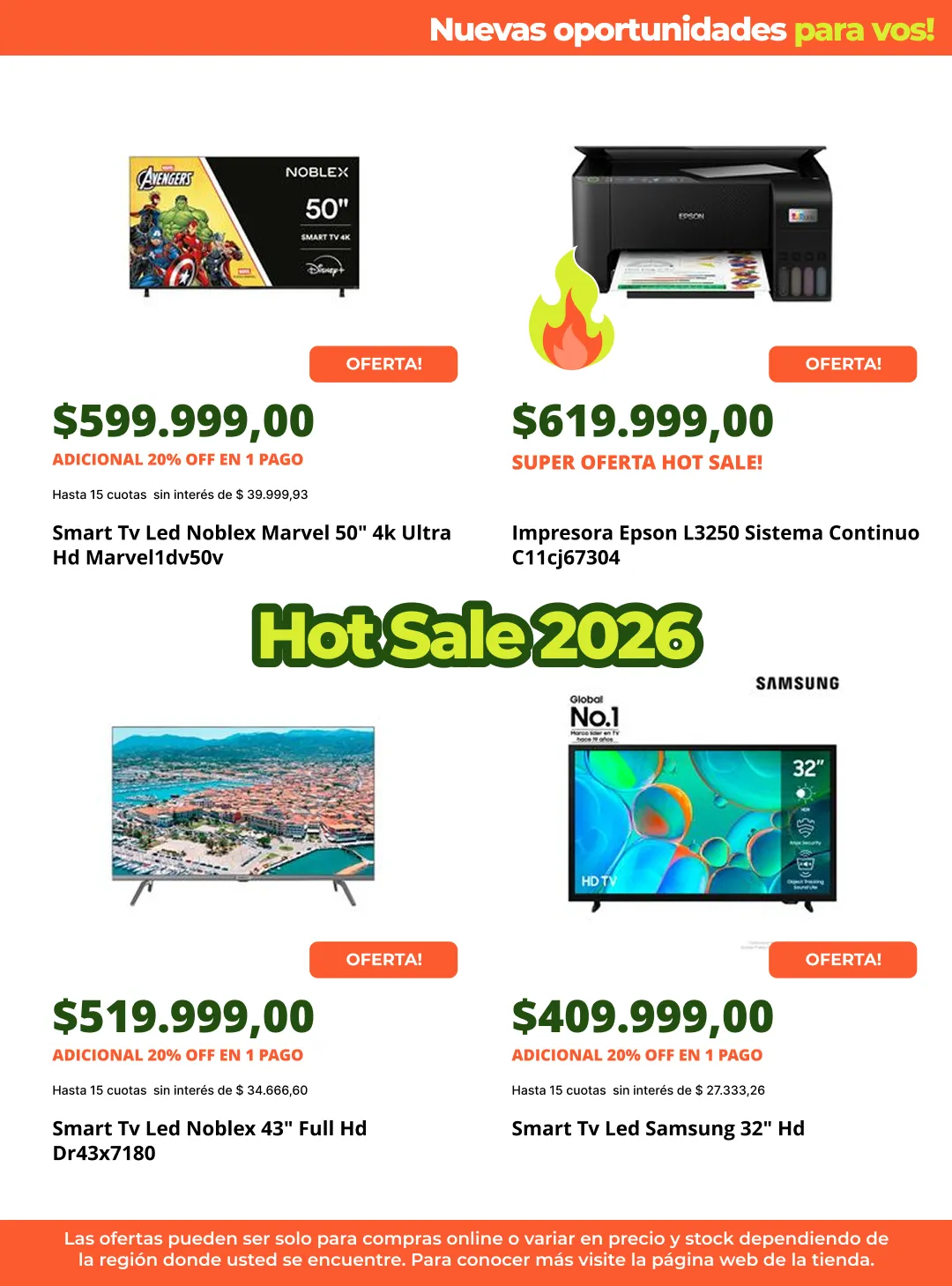 Ofertas de Ofertas hot sale! 11 de mayo al 13 de mayo 2026 - Página 3 del catálogo