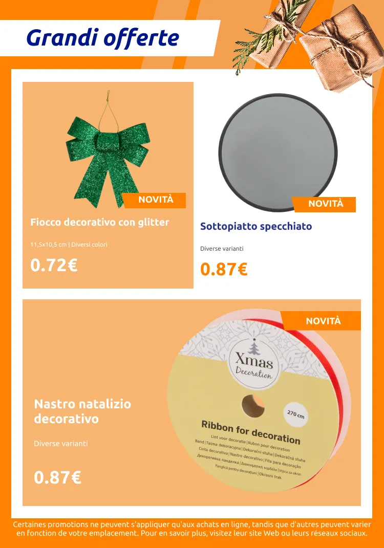 Acquistare decorazioni natalizie da 4 novembre a 18 novembre di 2025 - Pagina del volantino 3