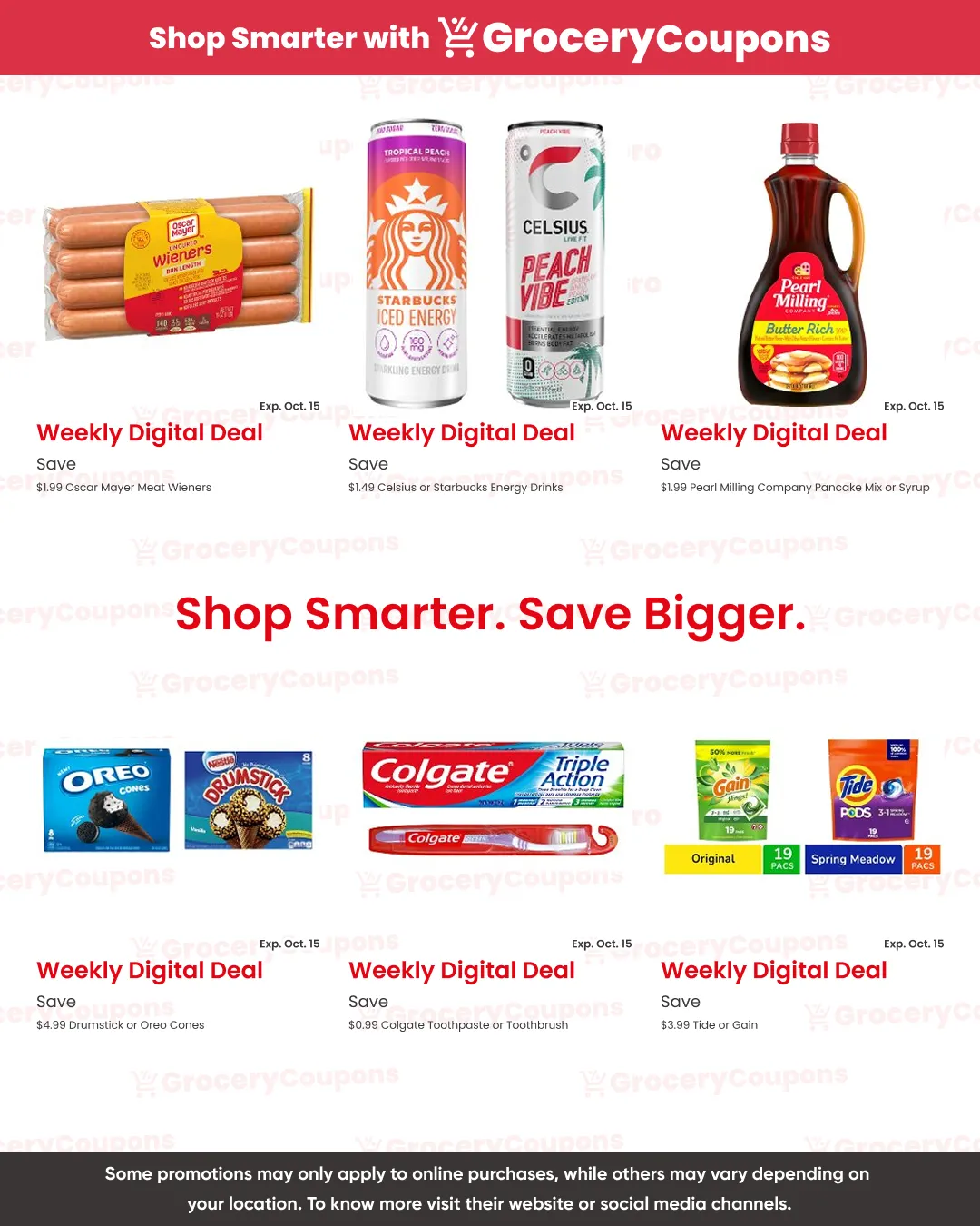 Weekly ad Food 4 Less coupons from October 8 to October 31 2025 - Page 3