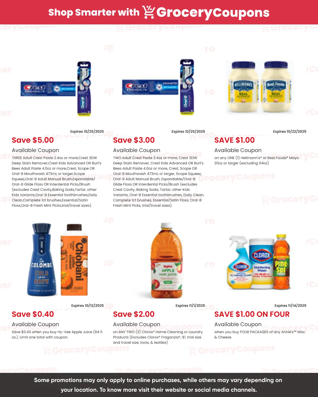 Weekly ad HyVee coupons from October 8 to October 31 2025 - Page 3