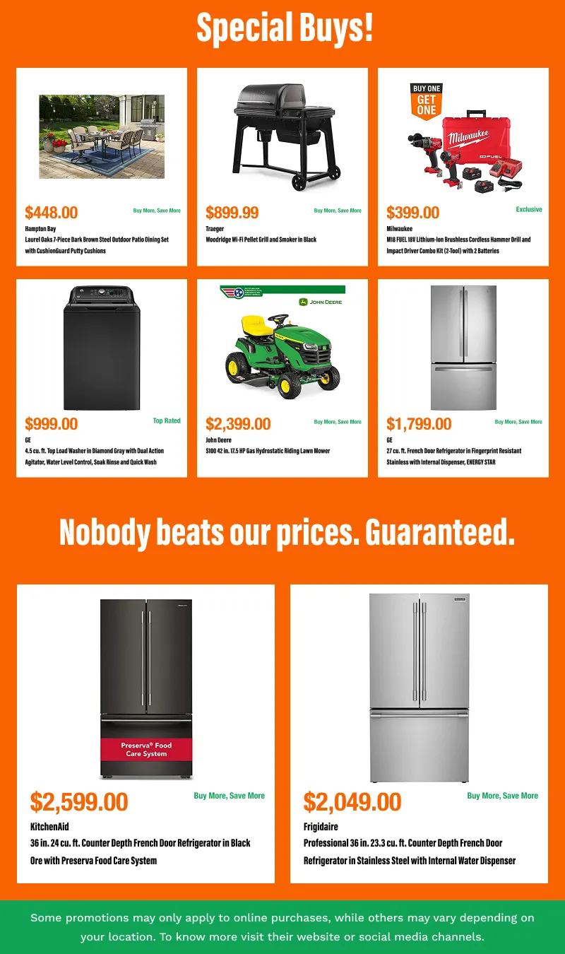 Weekly promotion Spring Black Friday spanning from April 20 to May 4 2026 - Page 3 for Catalogue 365