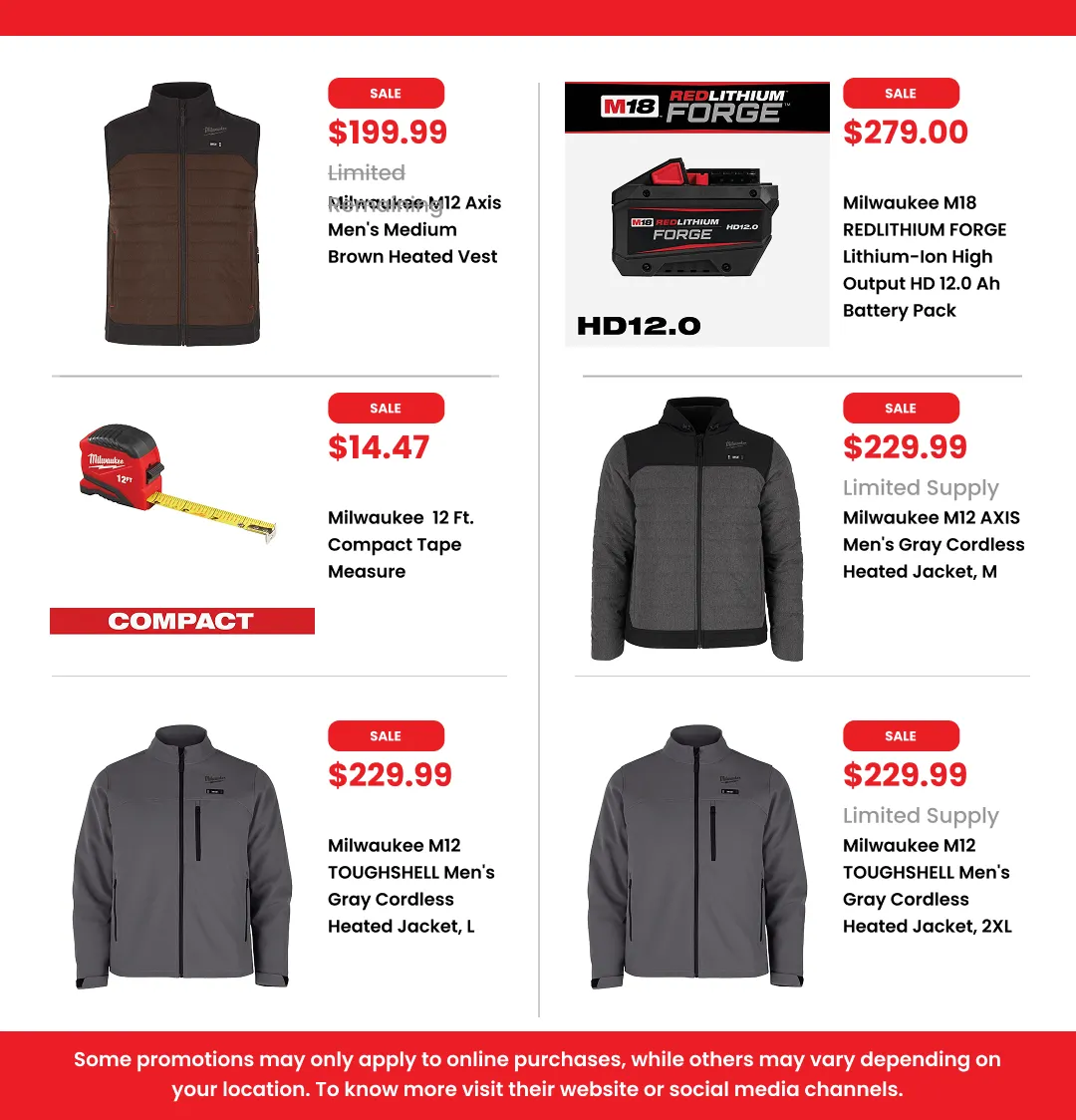 Weekly ad Milwaukee Tool from March 16 to March 30 2026 - Page 3