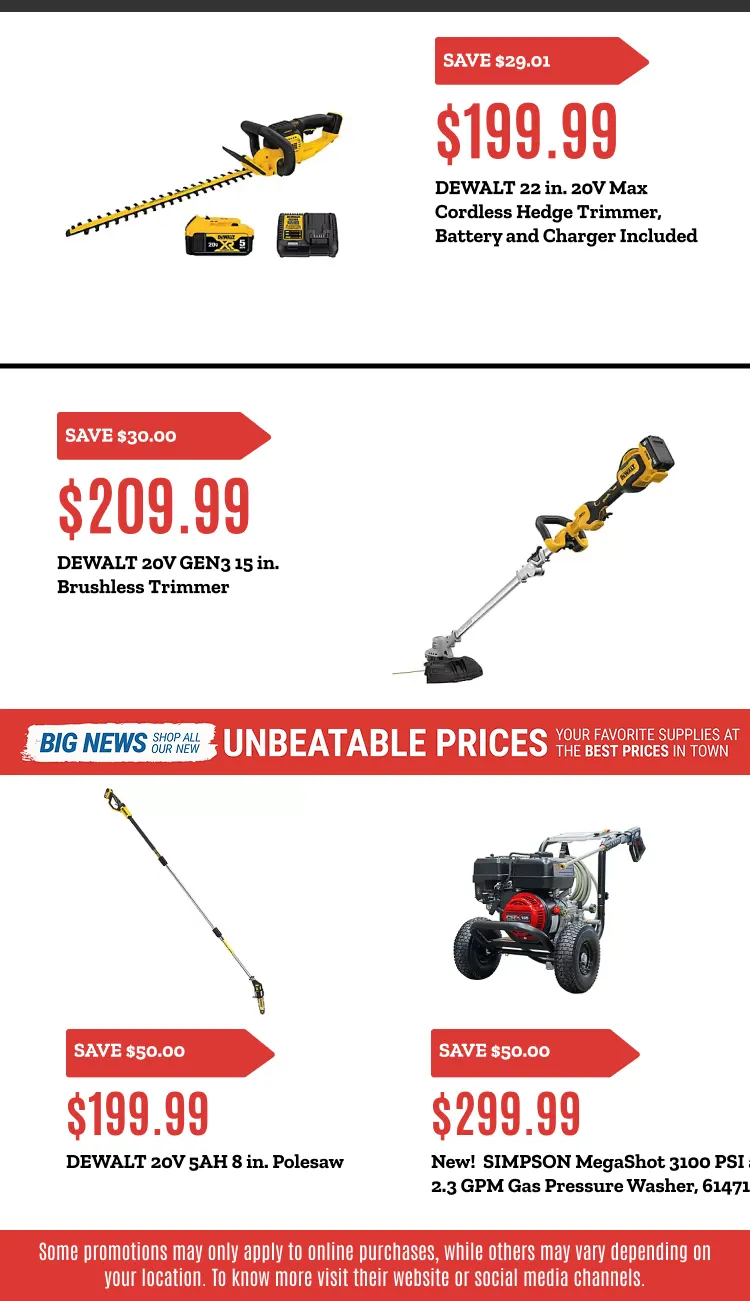 Weekly ad Outdoor Power Equipment Sale from May 28 to June 11 2026 - Page 3