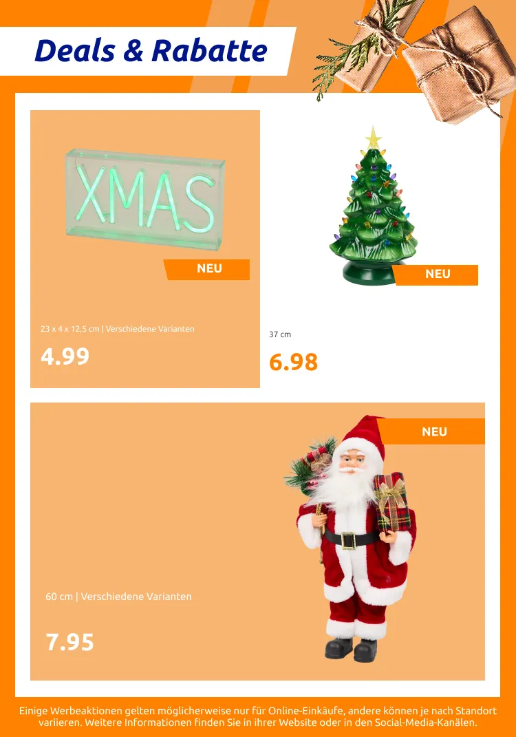 Weihnachtsdekoration von 4. November bis 18. November 2025 - Prospekt seite 3