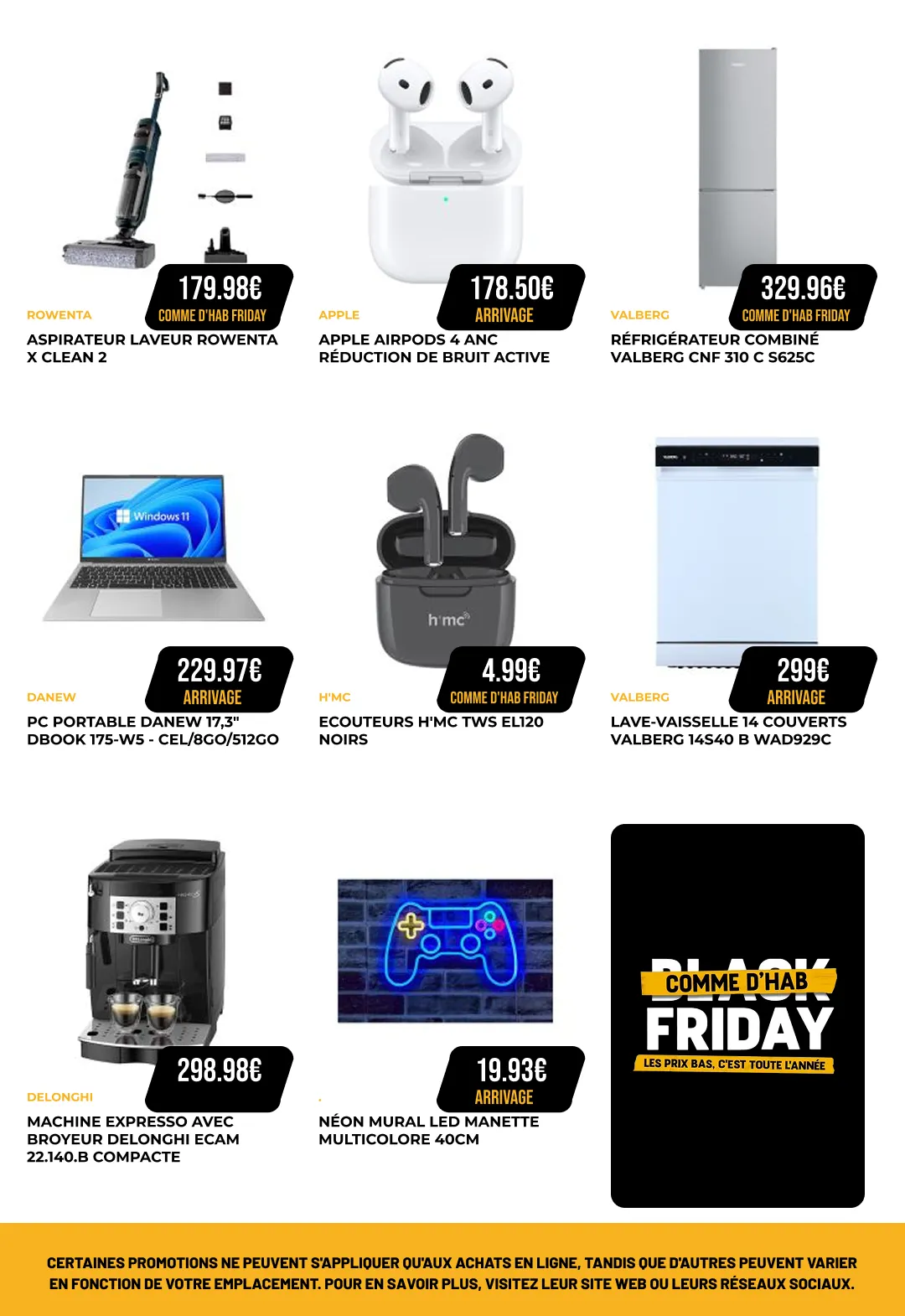 Black Friday du 7 novembre au 21 novembre 2025 - Catalogue page 3