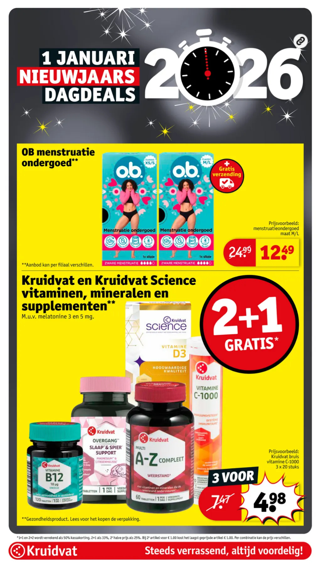 Folder kruidvat van 29 december tot 12 januari 2026 - Folder pagina 23