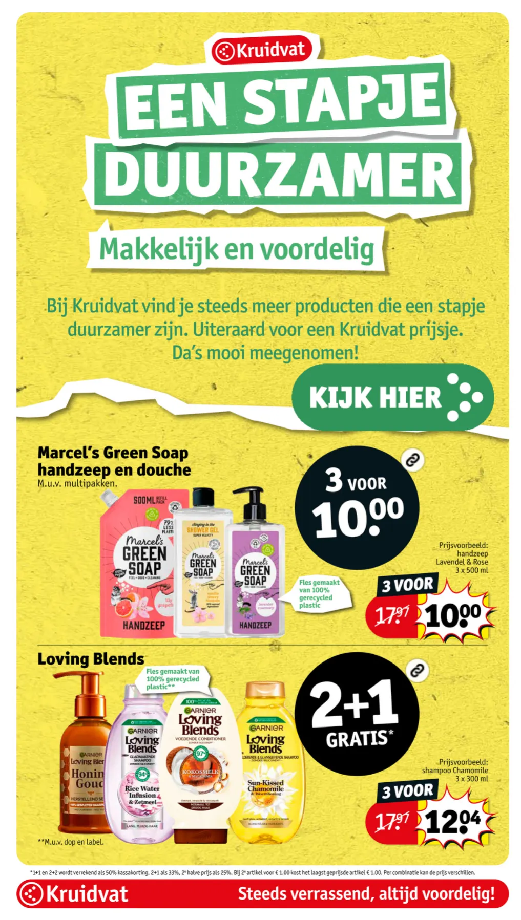 Folder kruidvat van 29 december tot 12 januari 2026 - Folder pagina 1