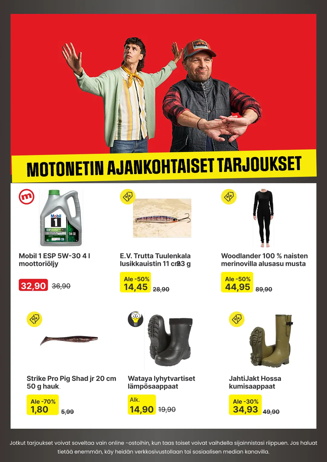 Kaupan Motonet uusimmat tarjoukset voimassa alkaen 28. lokakuuta - 11. marraskuuta 2025 - Tarjouslehti sivu 3