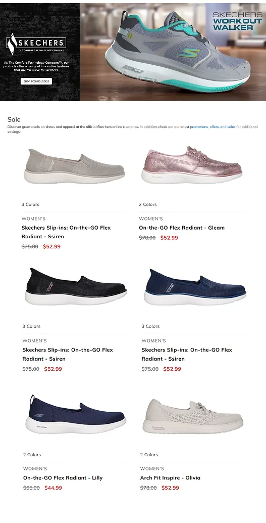 Weekly ad Women's shoes offers from March 25 to April 5 2025 - Page 4