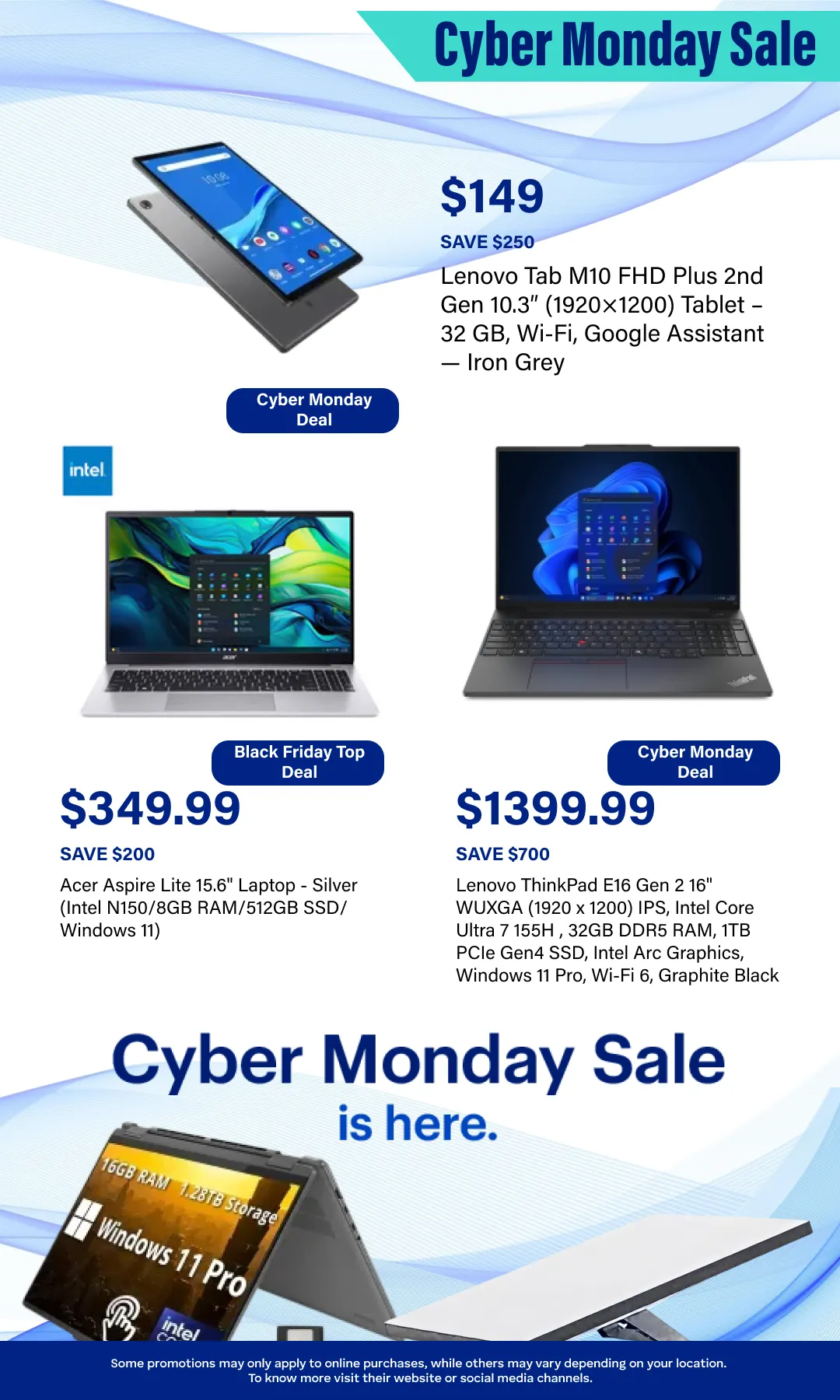 Cyber deals from December 1 to December 15 2025 - flyer page 4
