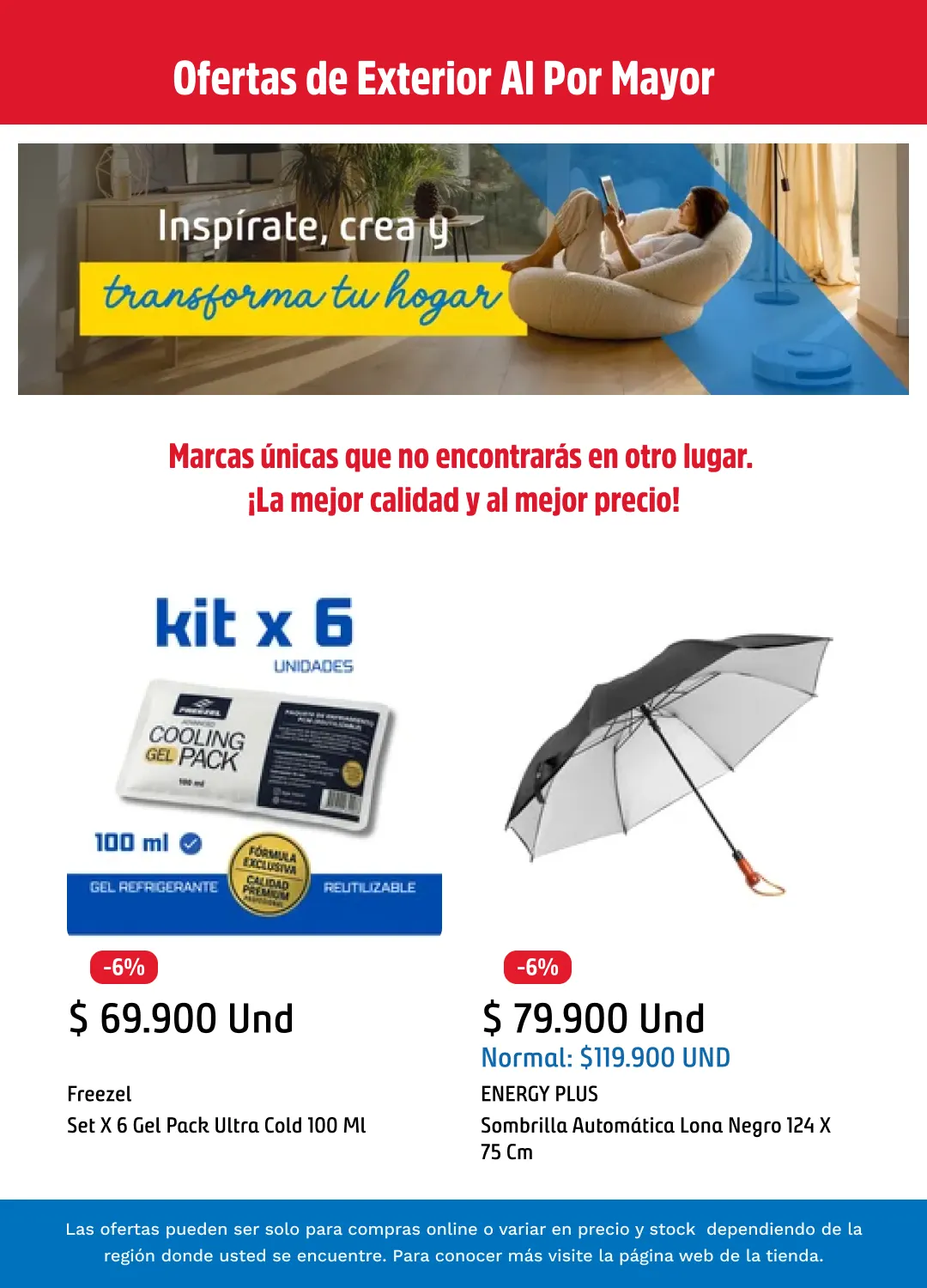 Catalogo de ofertas EXTERIOR Y TERRAZAS 21 de abril al 5 de mayo 2026 - Pag 4