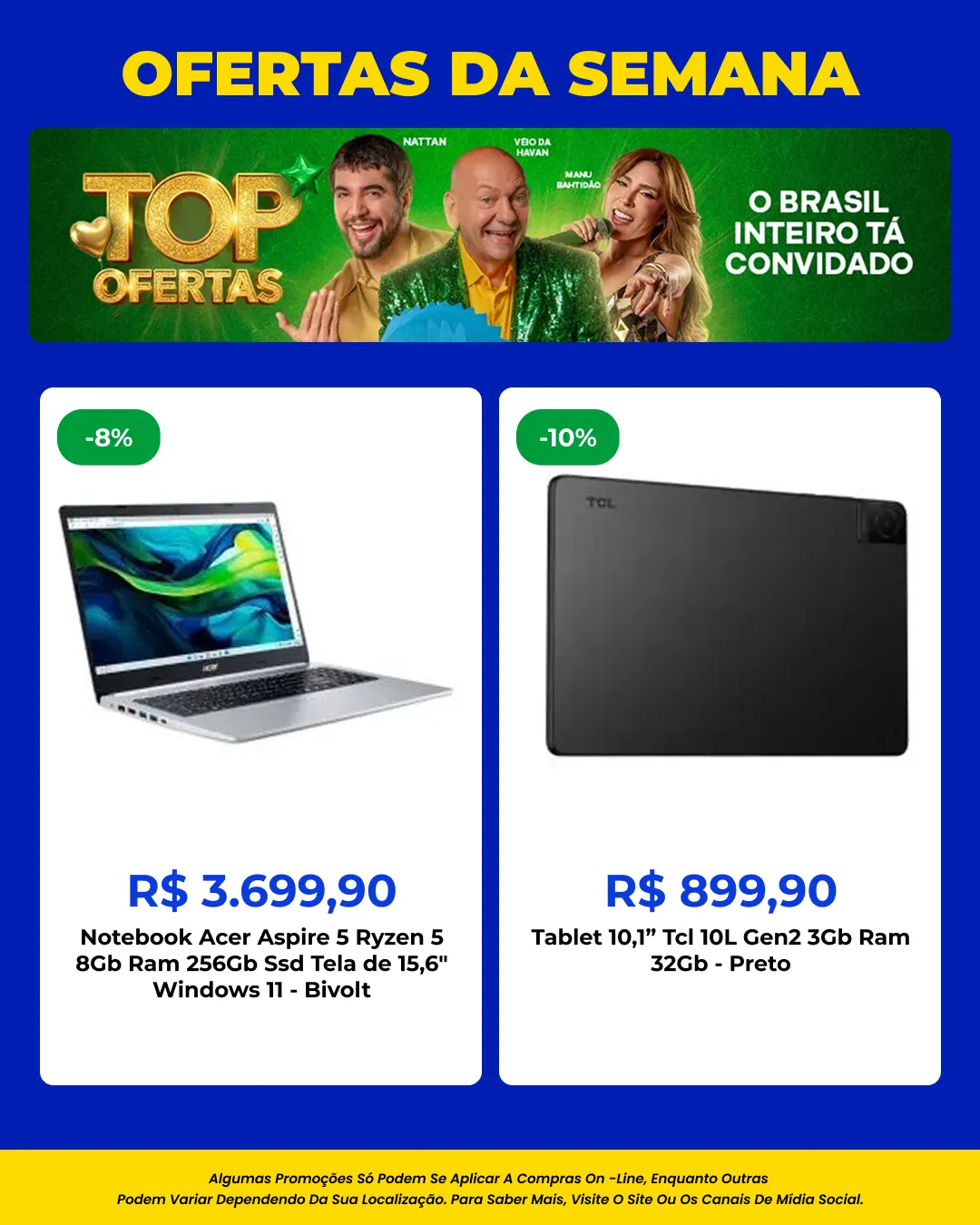 Encarte de Top Ofertas 17 de junho até 1 de julho 2026 - Pagina 4