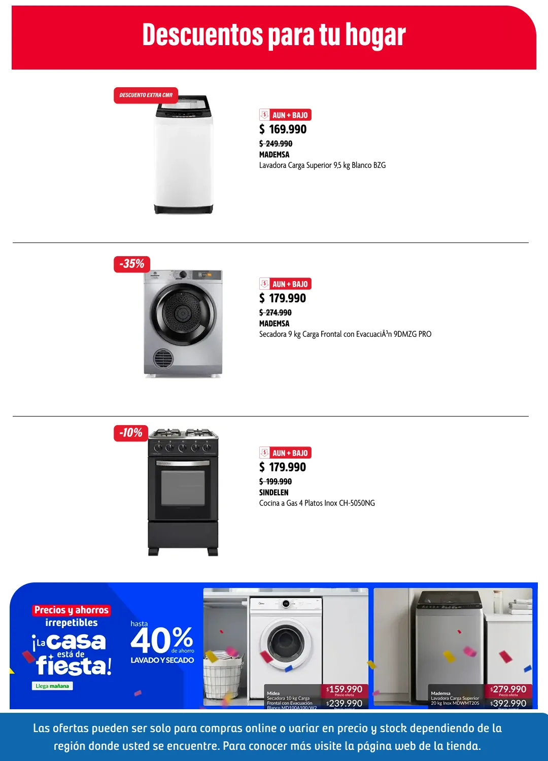 Catálogo de Ofertas Electrohogar  17 de julio al 3 de agosto 2026 - Página 4
