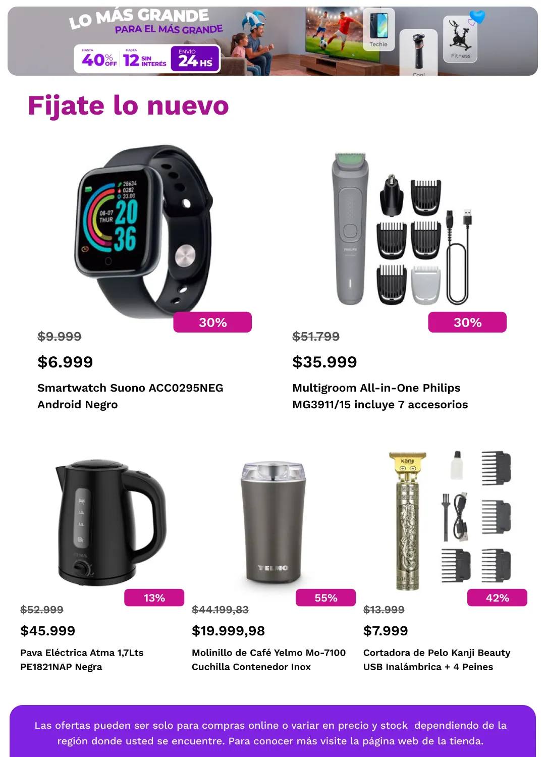 Ofertas de Frávega Ofertas 4 de junio al 23 de junio 2026 - Página 4 del catálogo