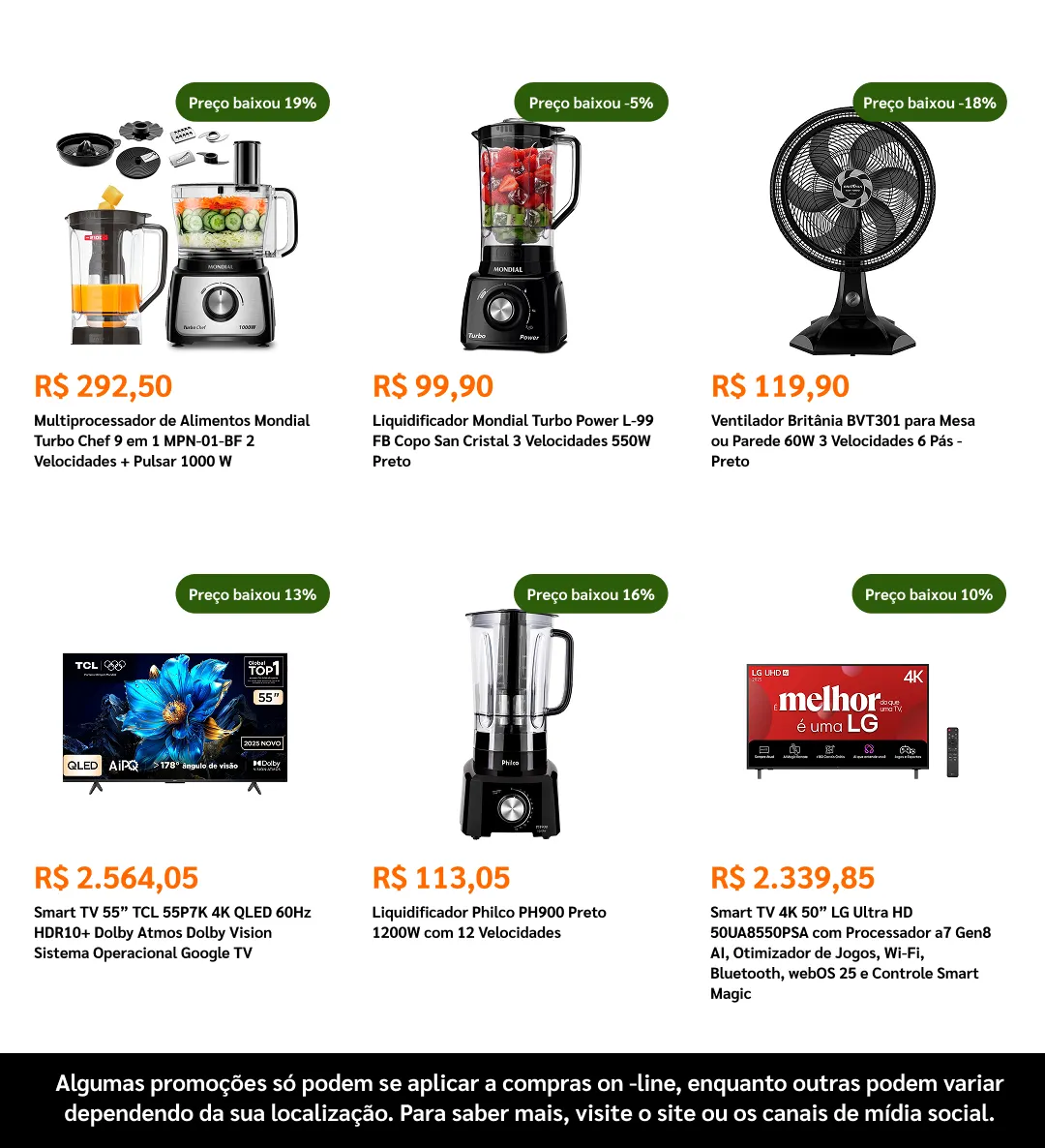 Encarte de De Olho na Oferta Pontofrio 19 de fevereiro até 5 de março 2026 - Pagina 4