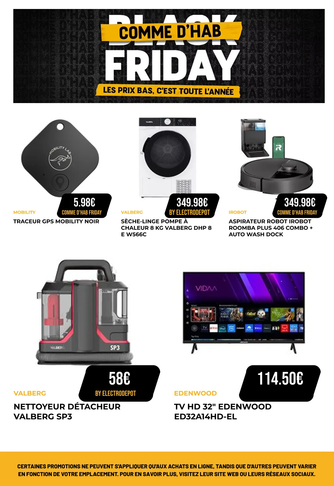 Black Friday du 7 novembre au 21 novembre 2025 - Catalogue page 4